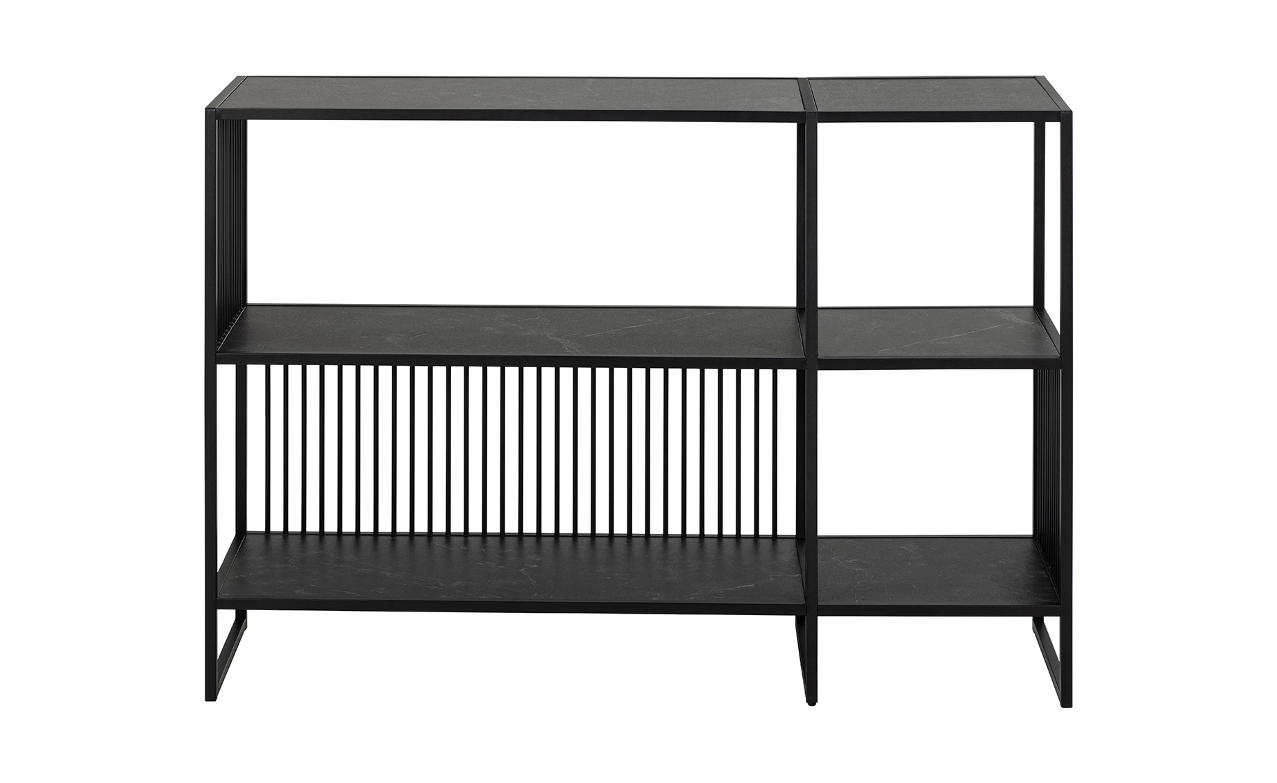 Strington polica 120x35x83 cm crna