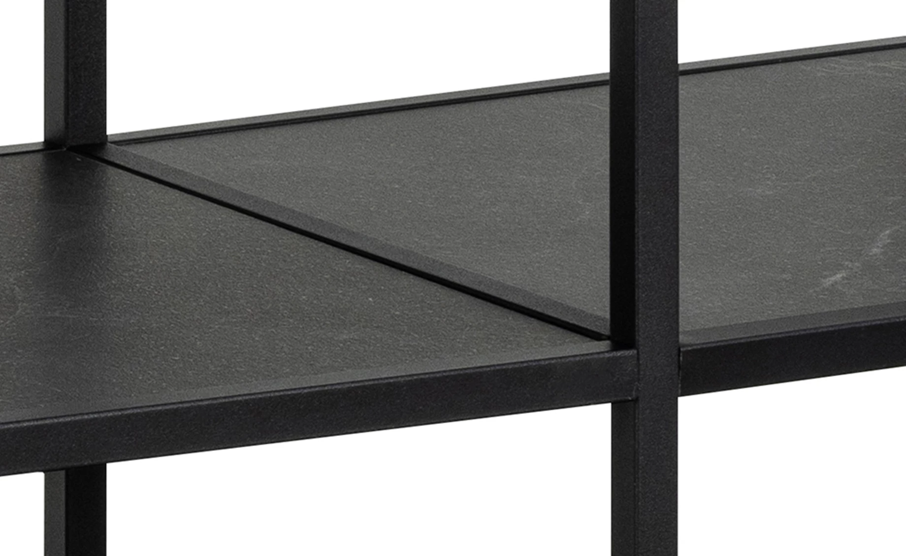 Strington polica 120x35x83 cm crna