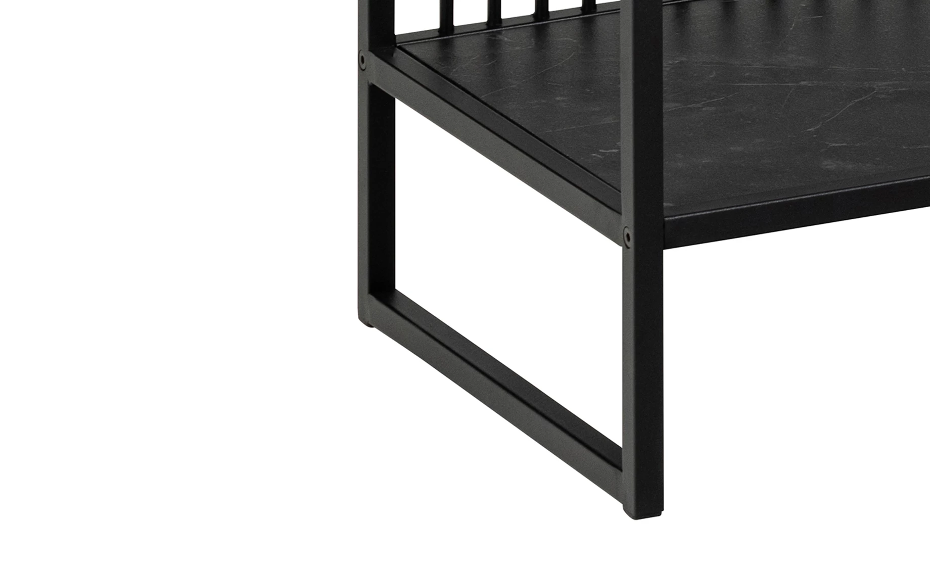 Strington polica 120x35x83 cm crna