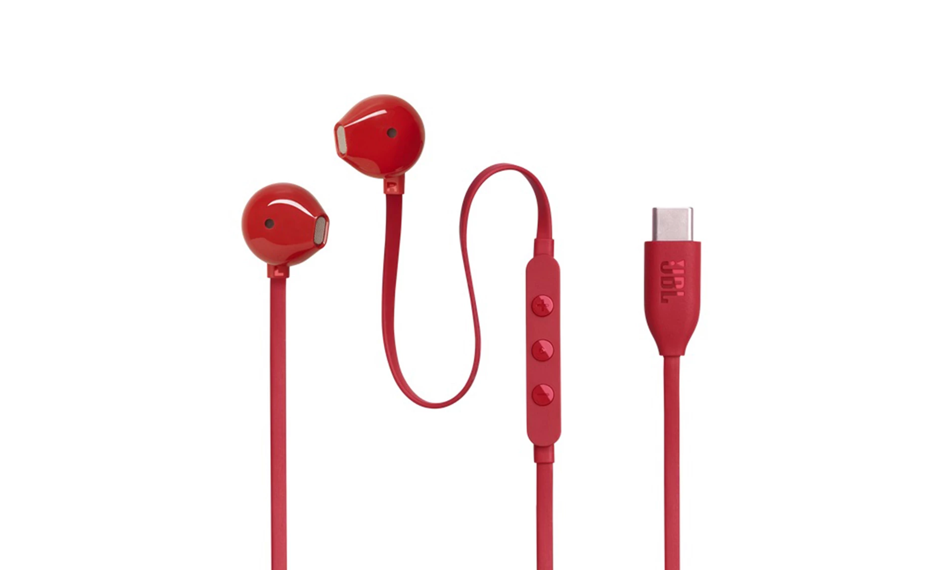 JBL Tune 305c usb-c in ear slušalice , red