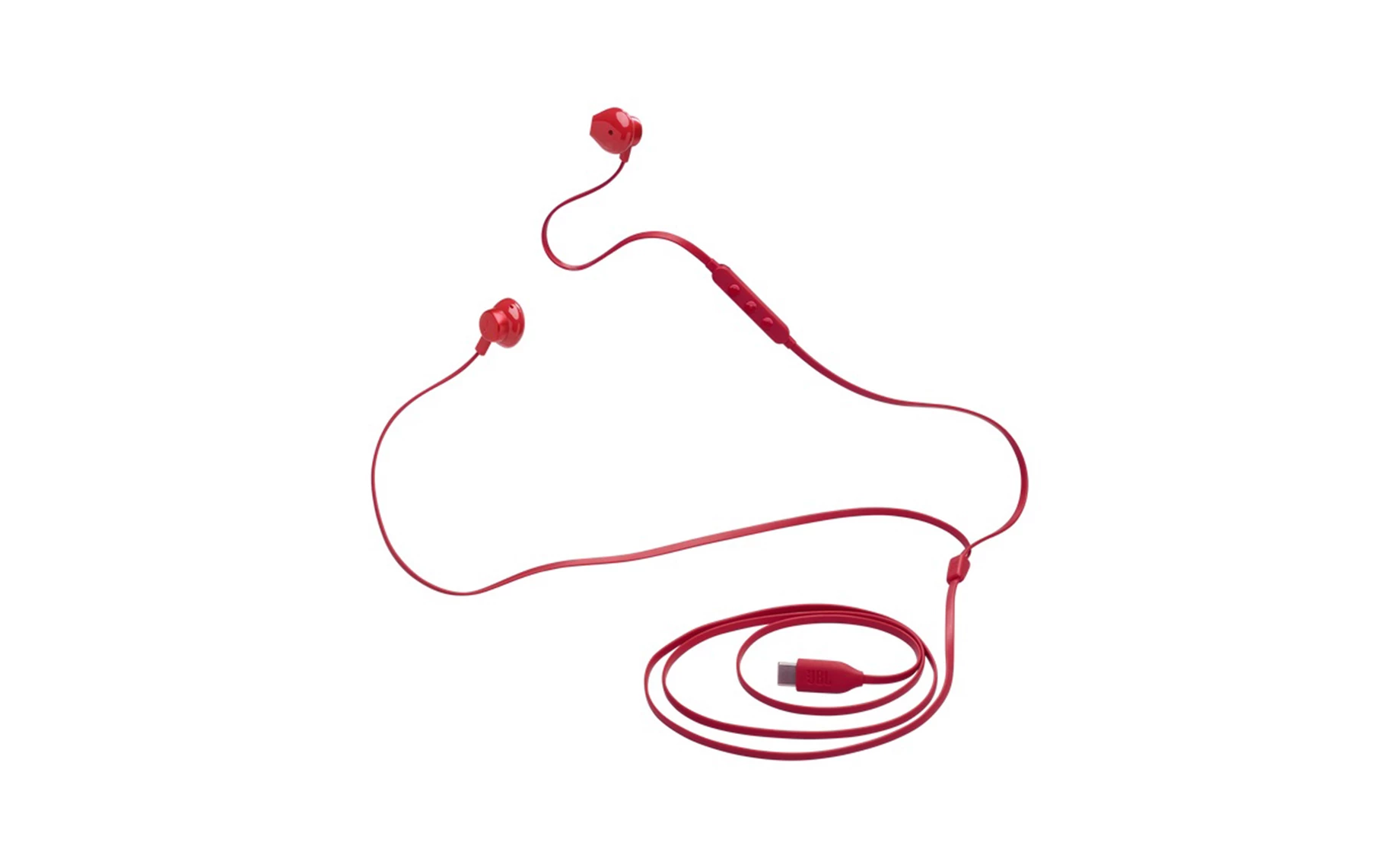 JBL Tune 305c usb-c in ear slušalice , red