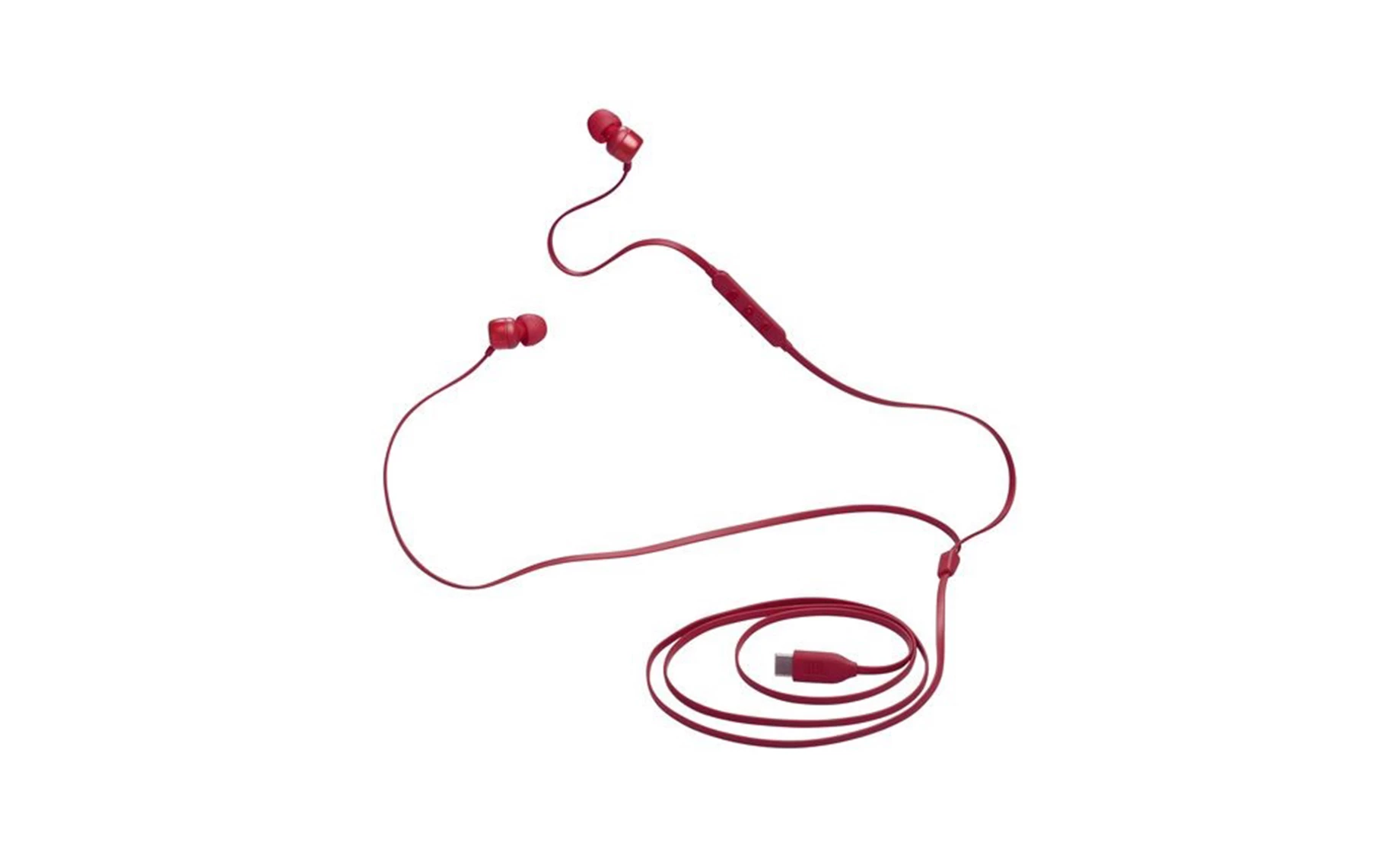 JBL Tune 310c usb-c in ear slušalice , red