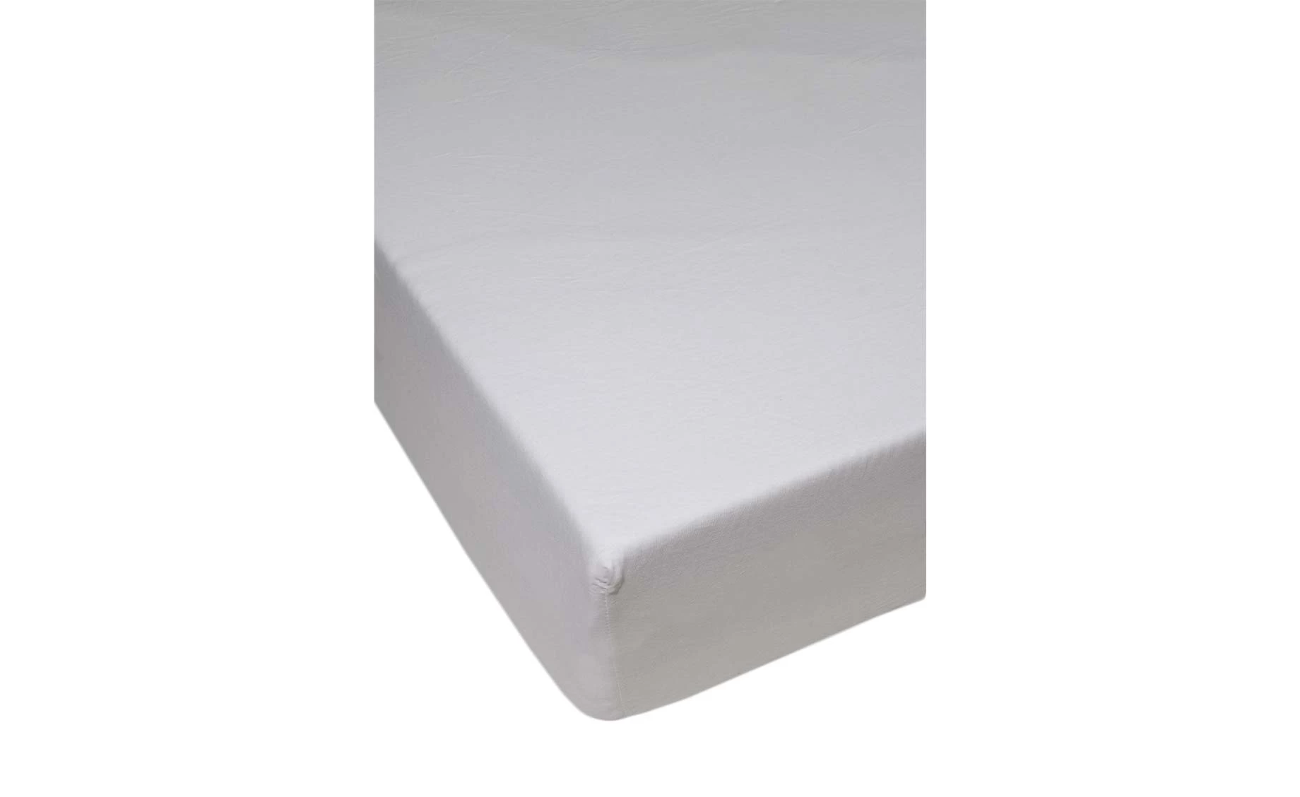 Čaršav sa lastišem Jerry 160x200/35cm beli