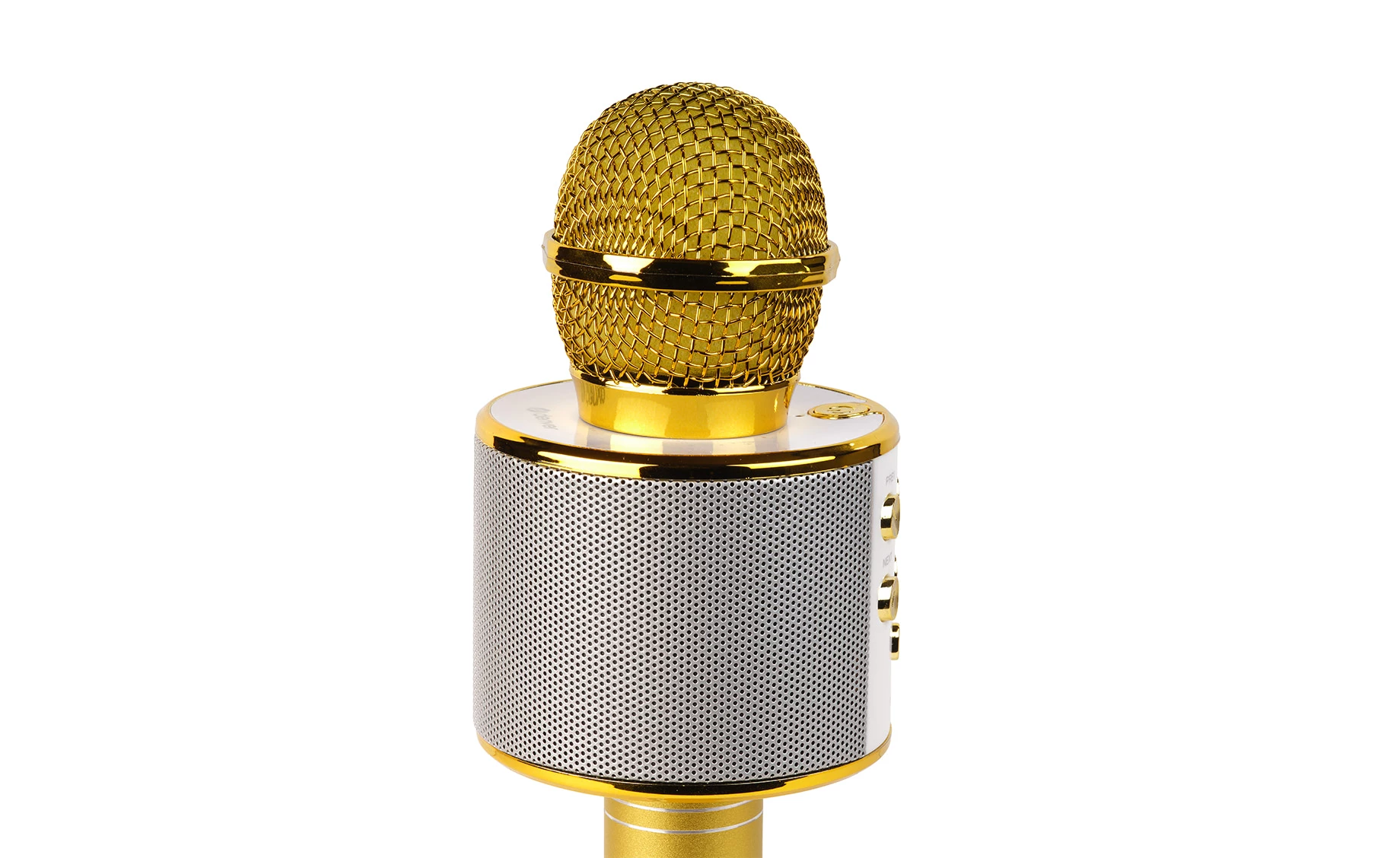 Denver KMS-20 bluetooth karaoke mikrofon/zvučnik , gold