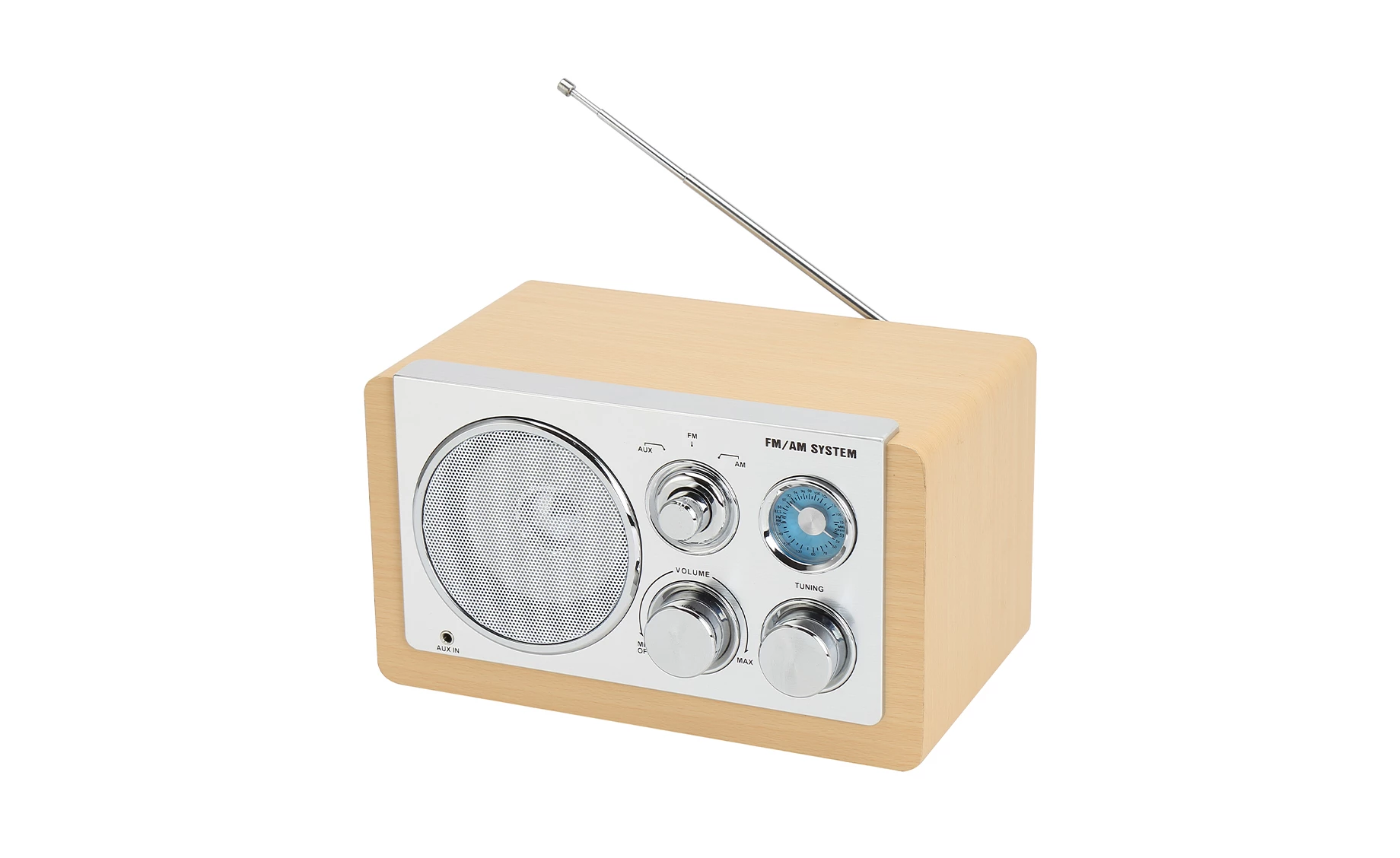 Denver TR-63 FM/AM radio , wood