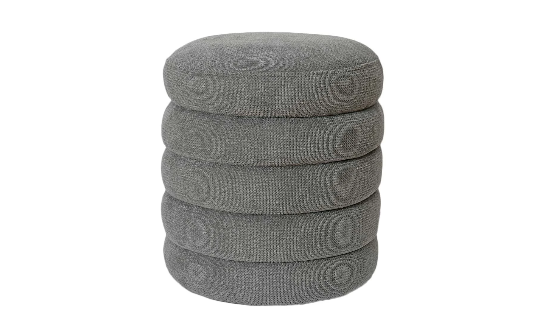 Otto tabure 42x42x46 cm siva