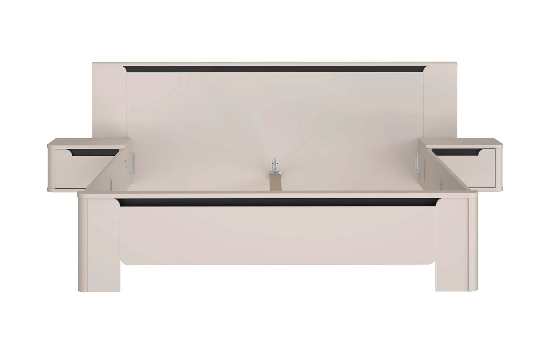 Vodol set krevet+2 noć.ormarića 277x219x94 cm