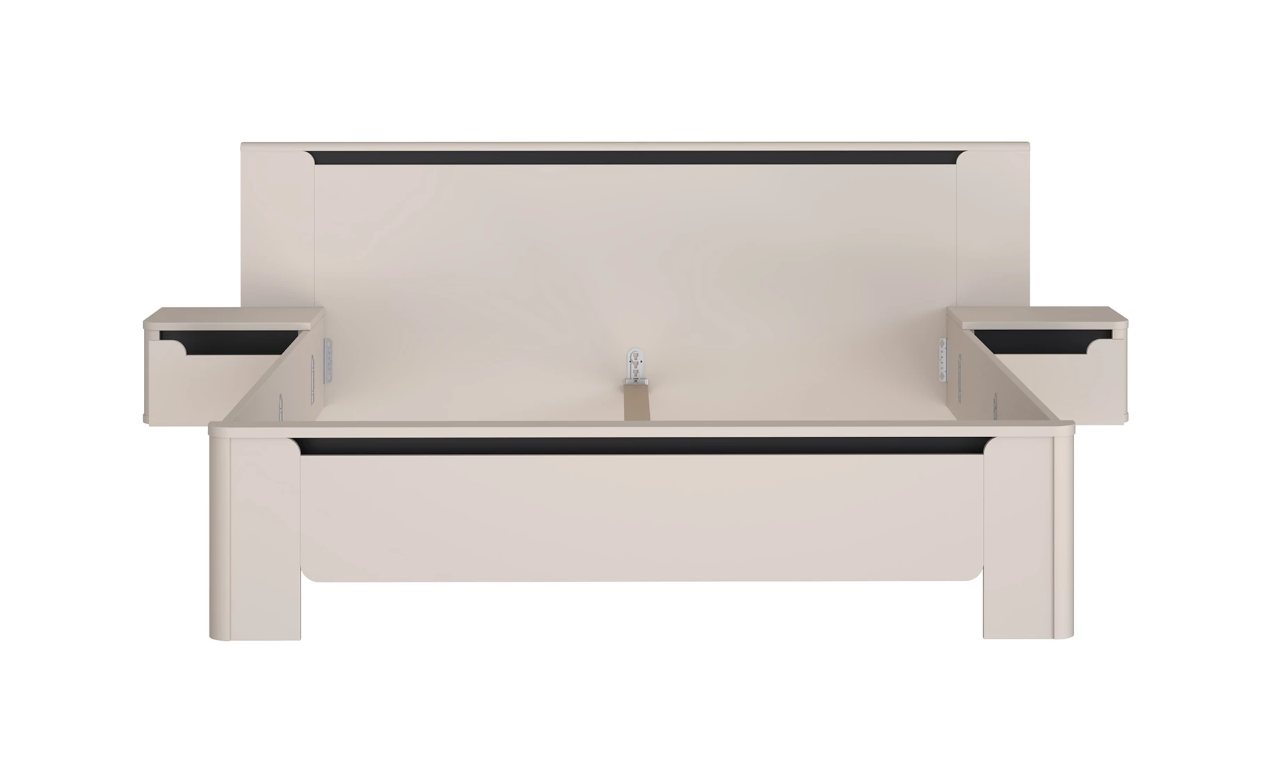 Vodol set krevet+2 noć.ormarića 277x219x94 cm