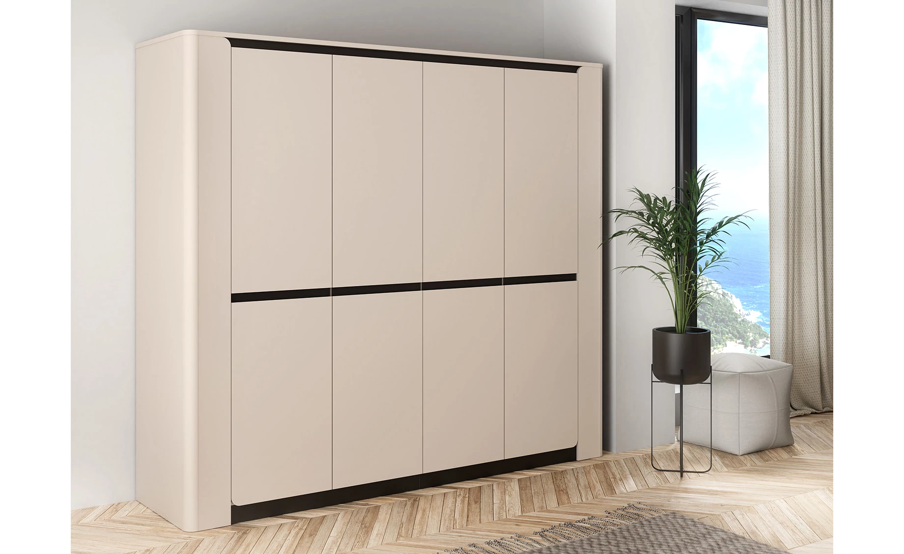 Vodol set polica 3/1 117x53x2 cm