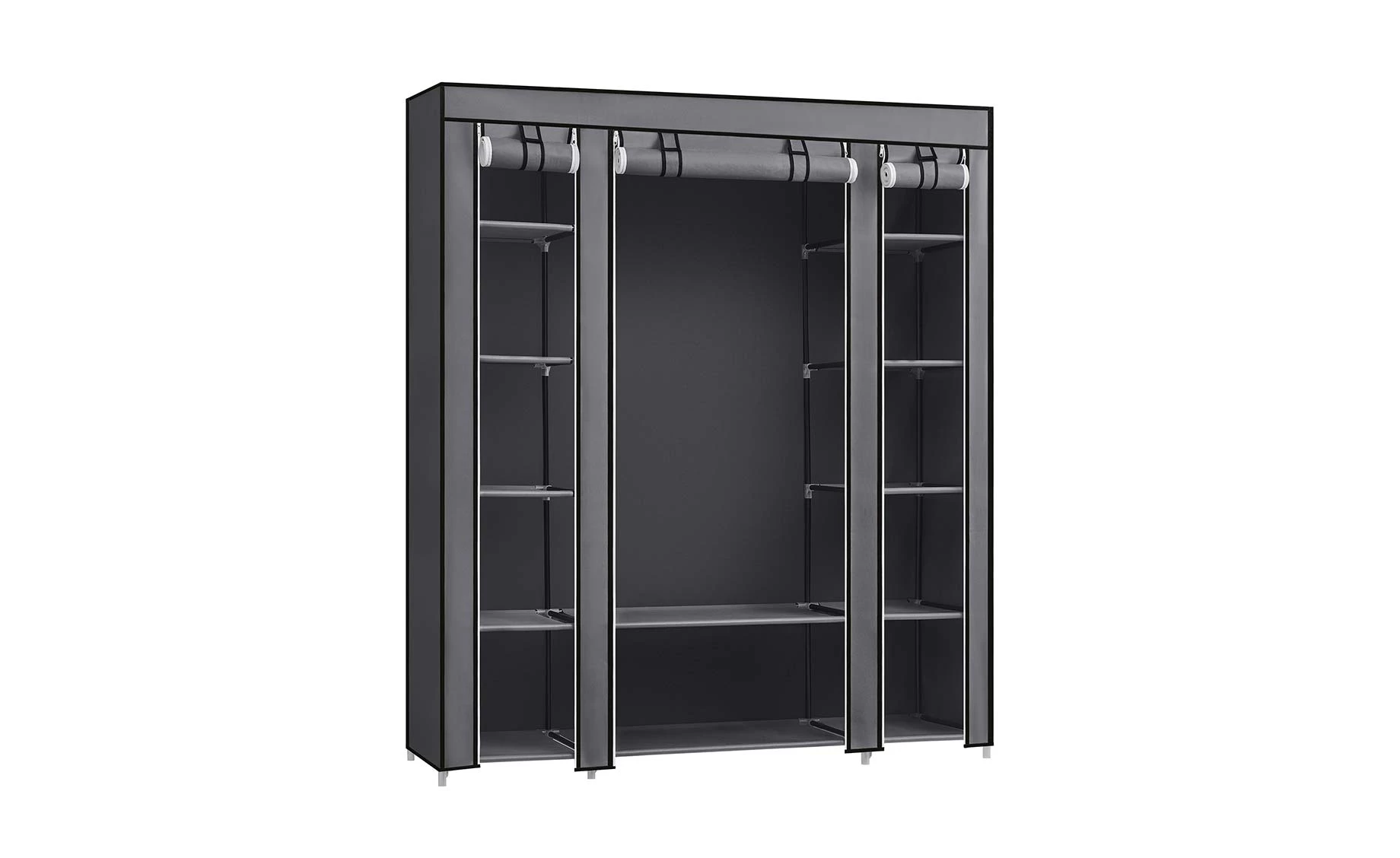 Kutija ormar za odeću Eliot 150x45x175cm siva