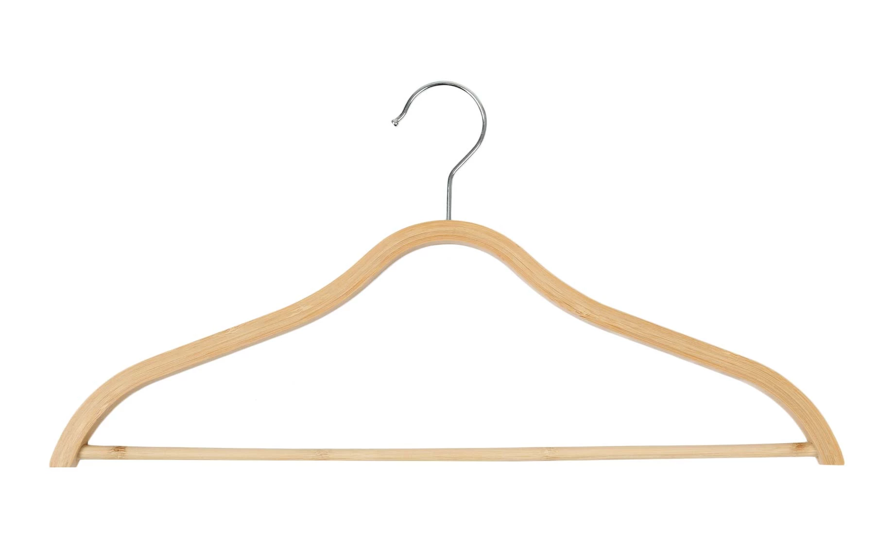 Vešalice za odeću Bamboo set 2kom natur