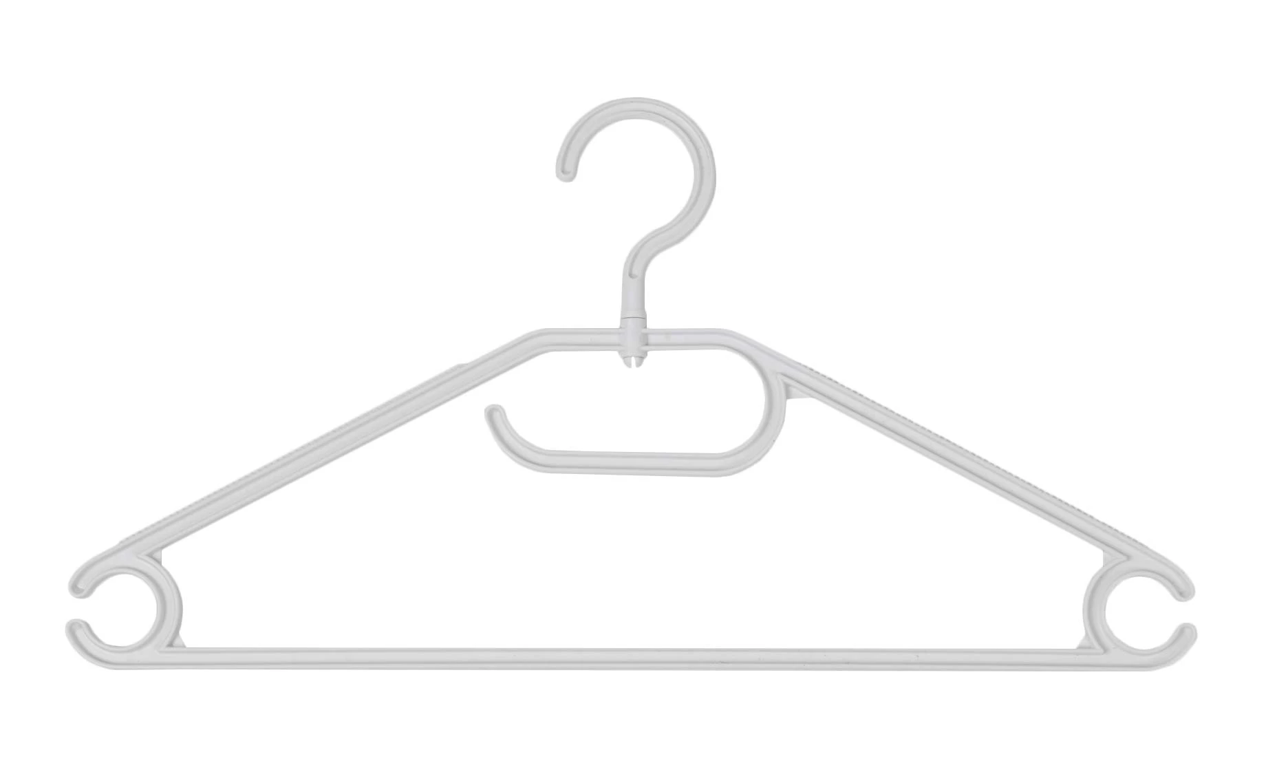 Vešalice za odeću Kelsey set 10kom bele