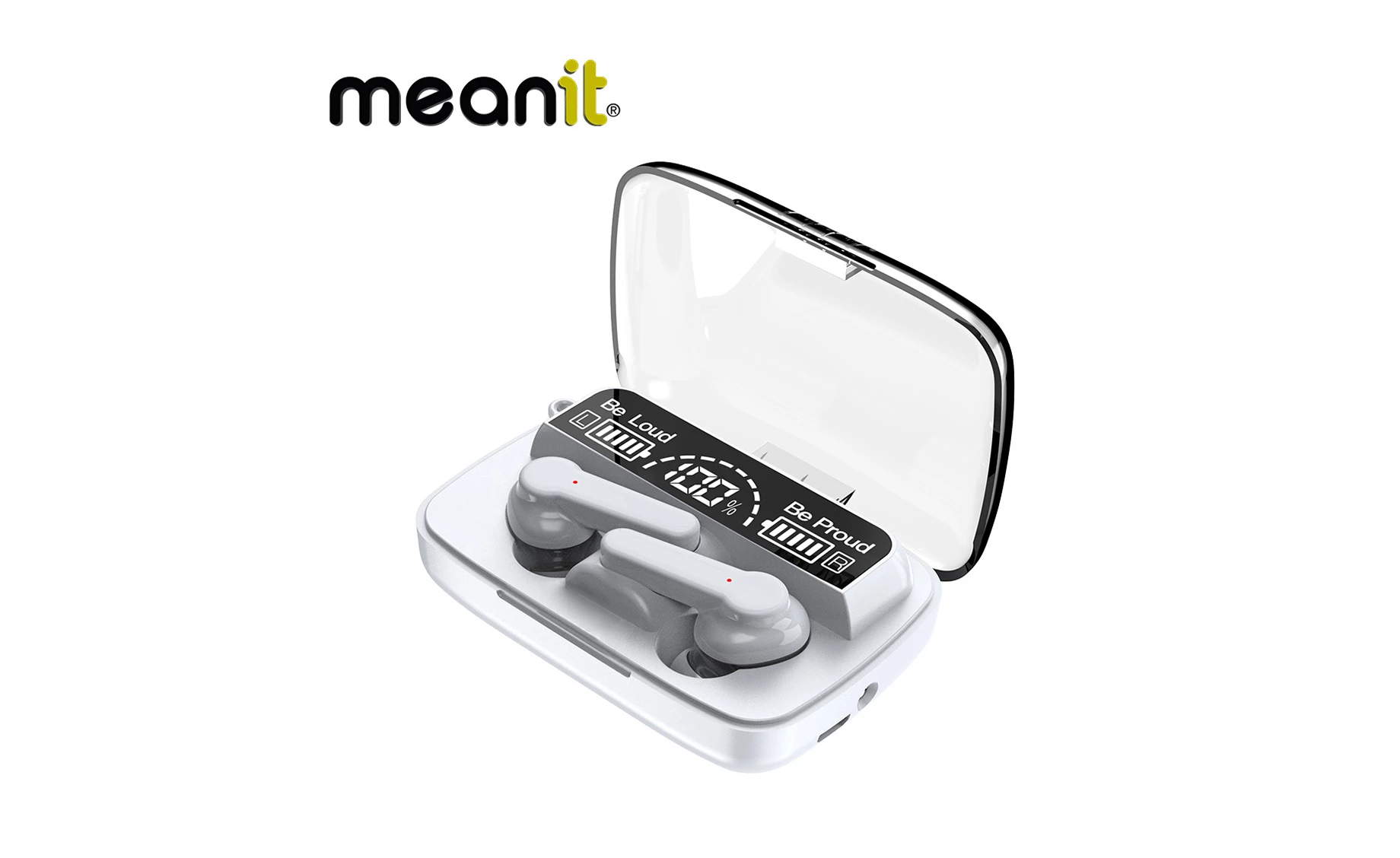 Meanit TWS B400 bluetooth slušalice , bijele