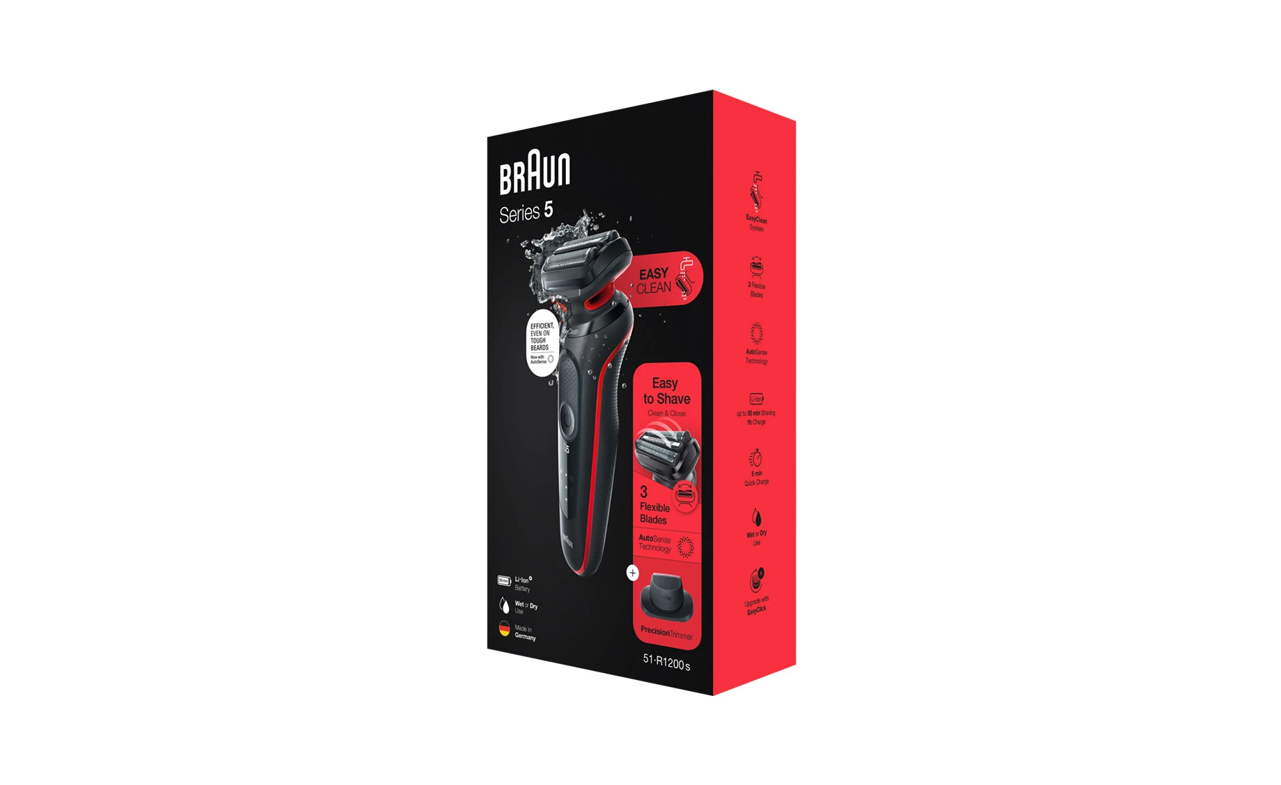 Braun 51R1200S brijač za suvo i mokro brijanje