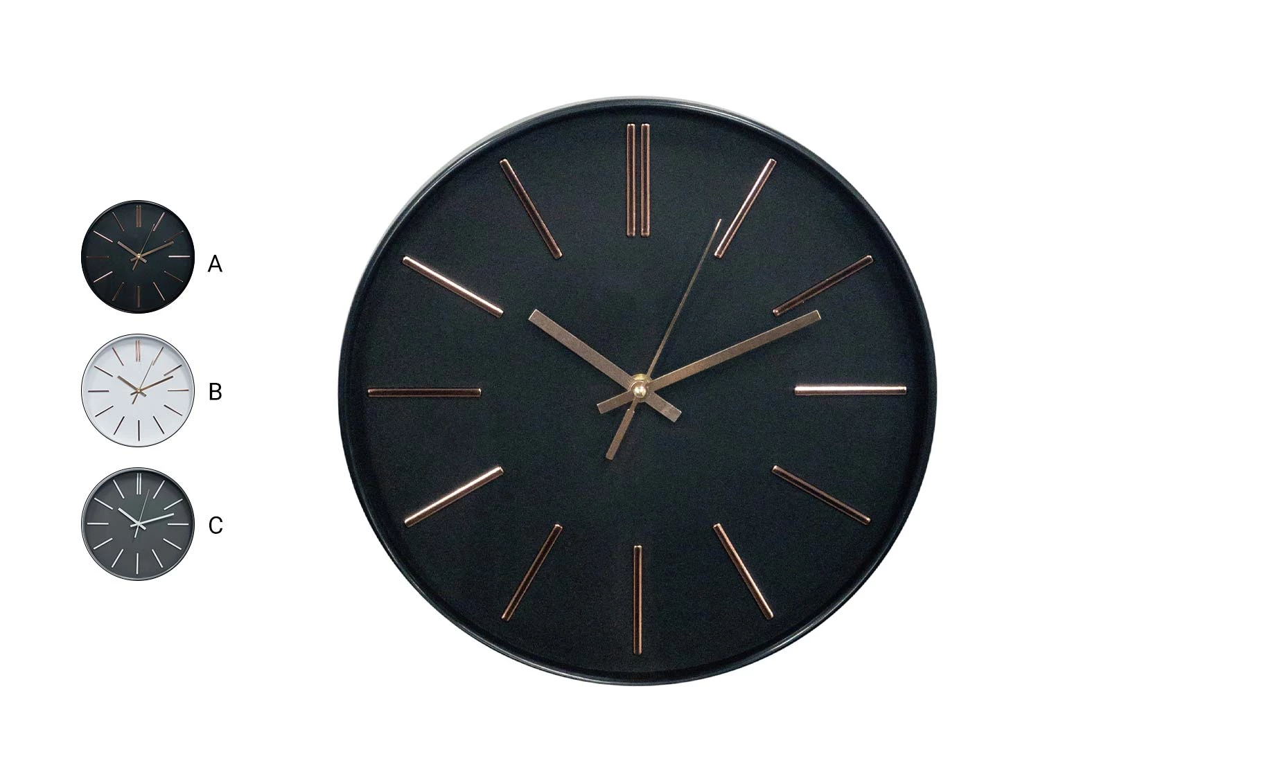 Zidni sat Estel 30cm više boja