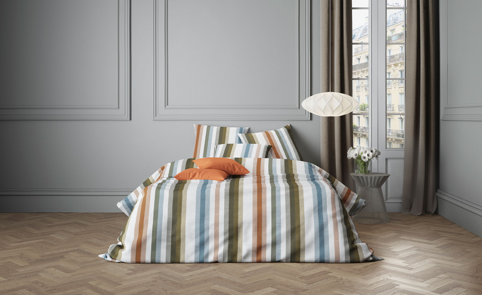 Posteljina Aubrac 200x200cm