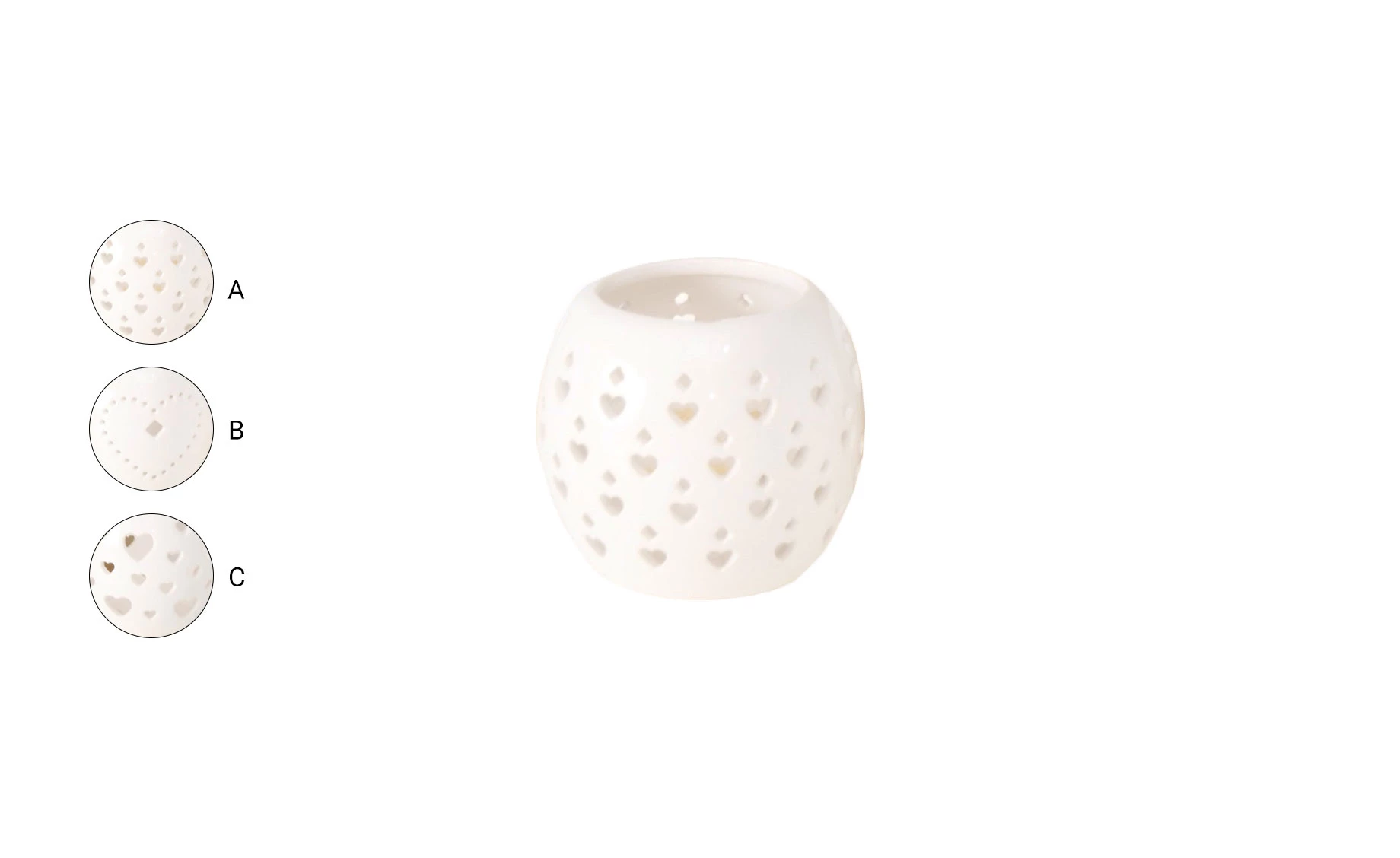 Svijećnjak Lyma 8,5cm sort 3