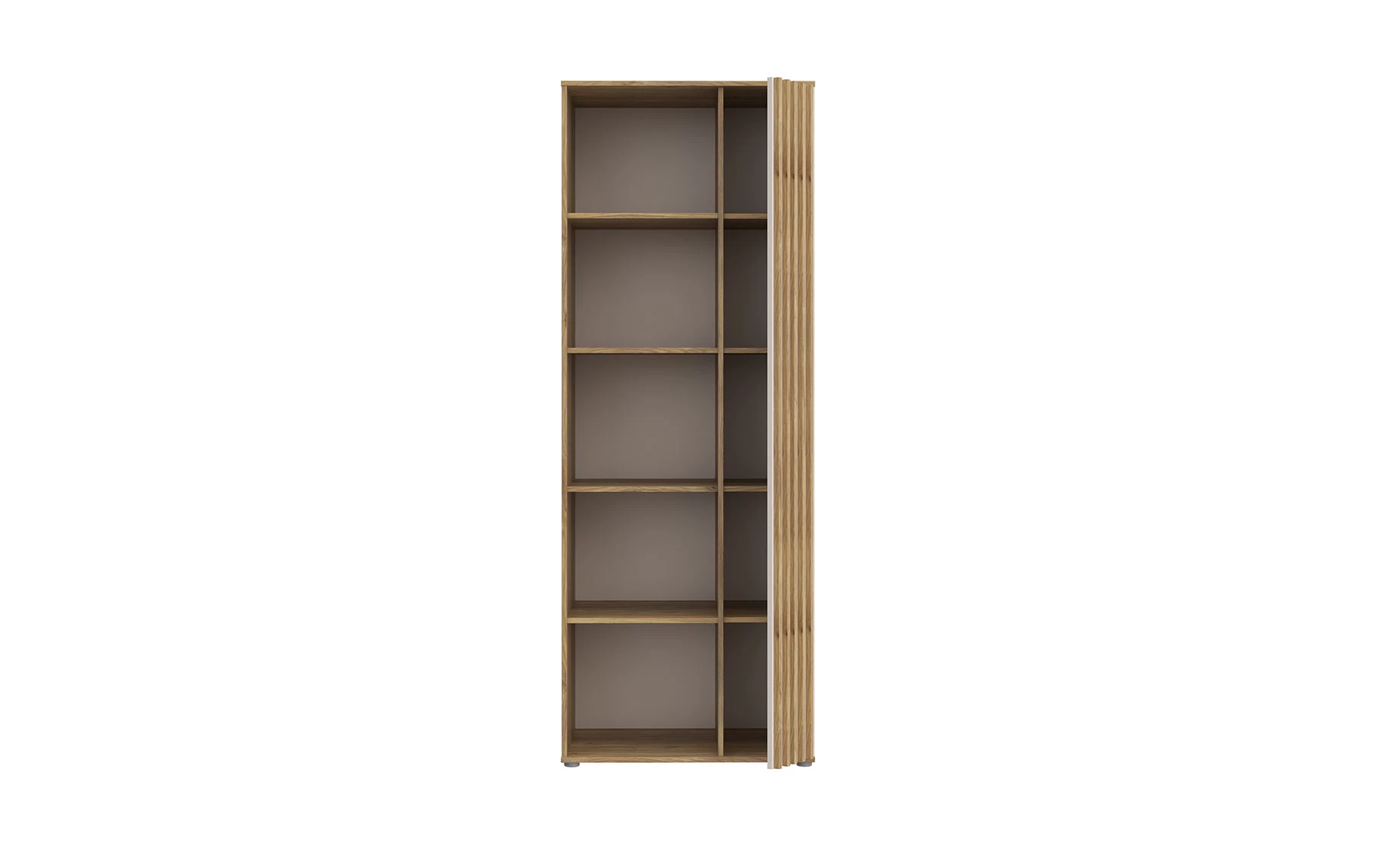 Eliston polica 1 vrata 74x54x200 cm pesak/mauvella hrast univerzalna