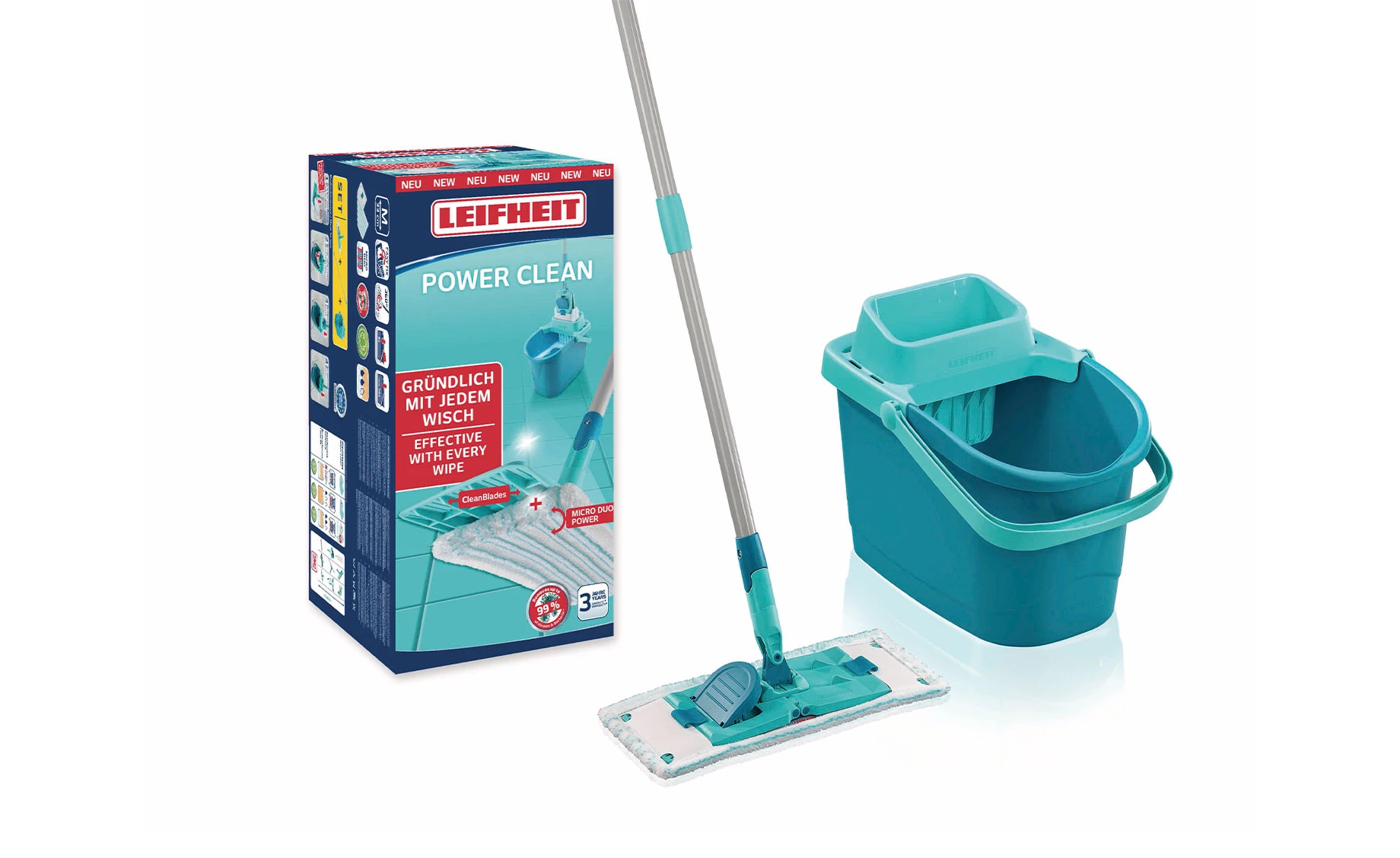 Set za čišćenje podova Power clean M 10l
