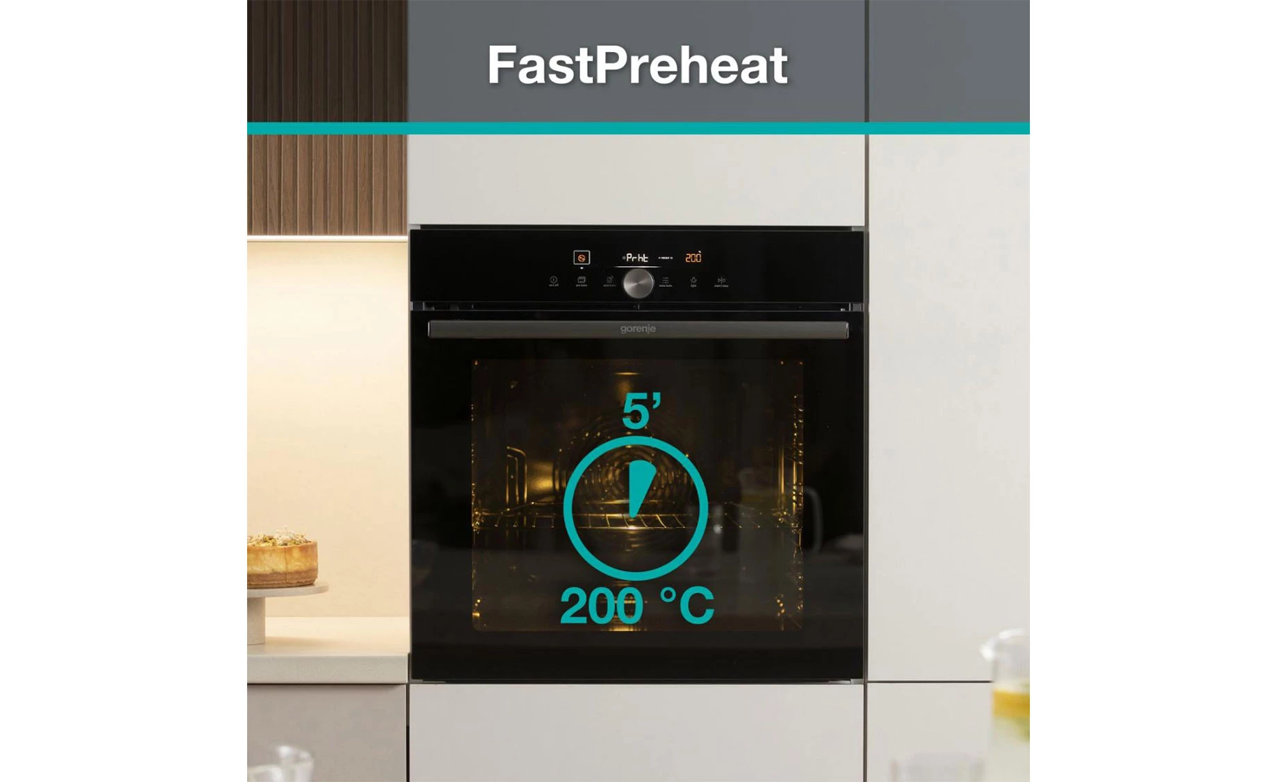 Gorenje GO66E PIZZA350C ugradna rerna