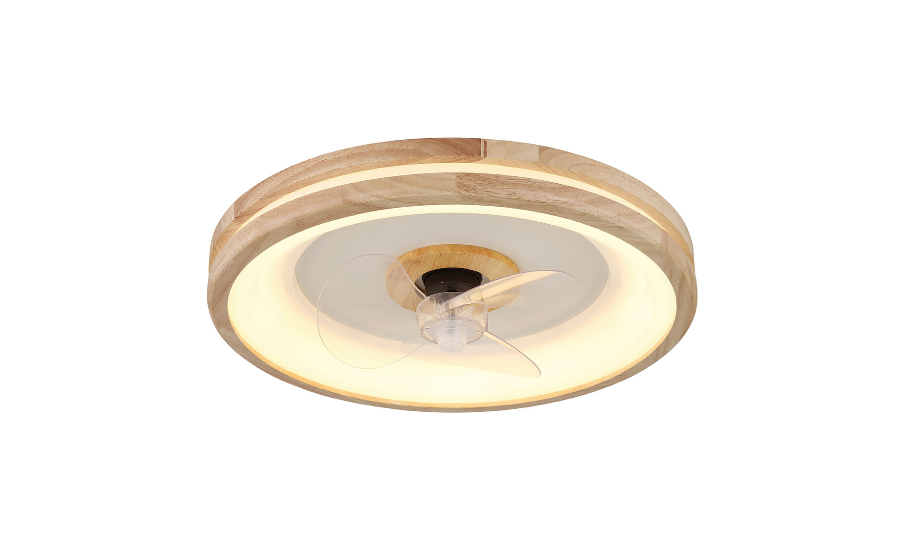 Ventilator Gatian LED braon