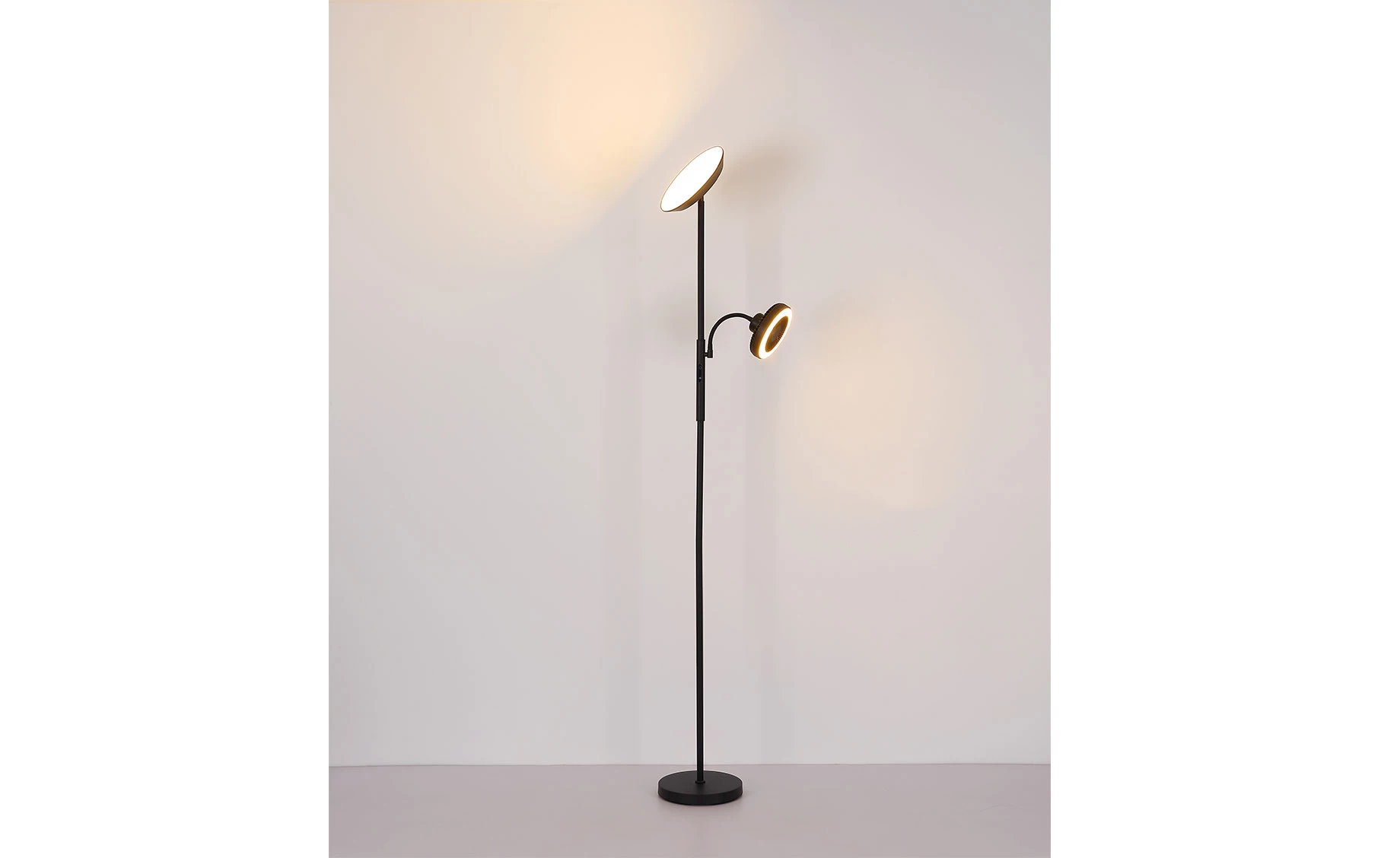 Podna lampa s ventilatorom Davyd LED