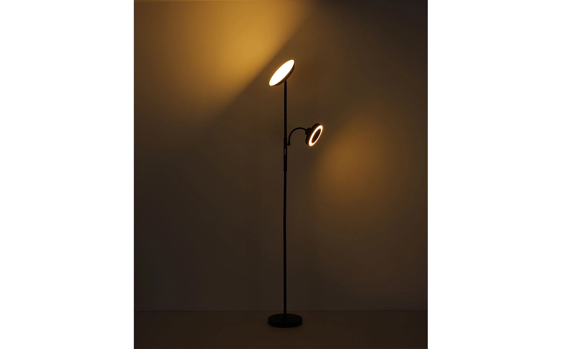 Podna lampa s ventilatorom Davyd LED