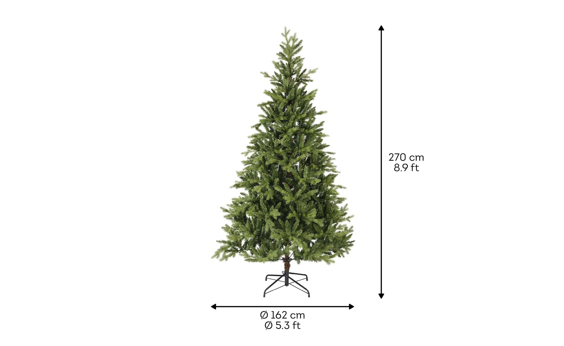 Novogodišnja jelka allison pine 3d 270cm