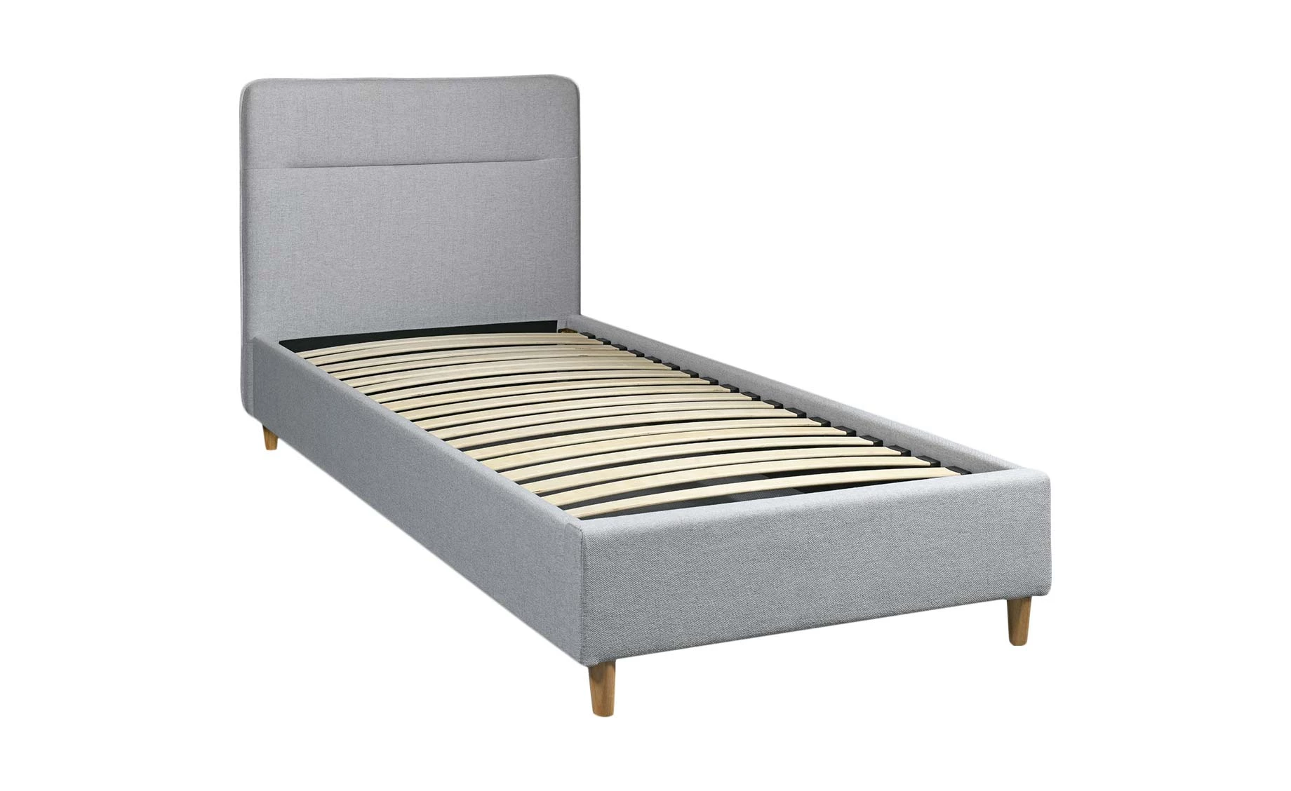 Cesana krevet sa podnicom 105x201x105 cm siva