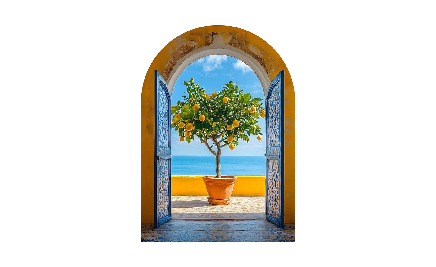 Slika staklo Manarola 70x100cm