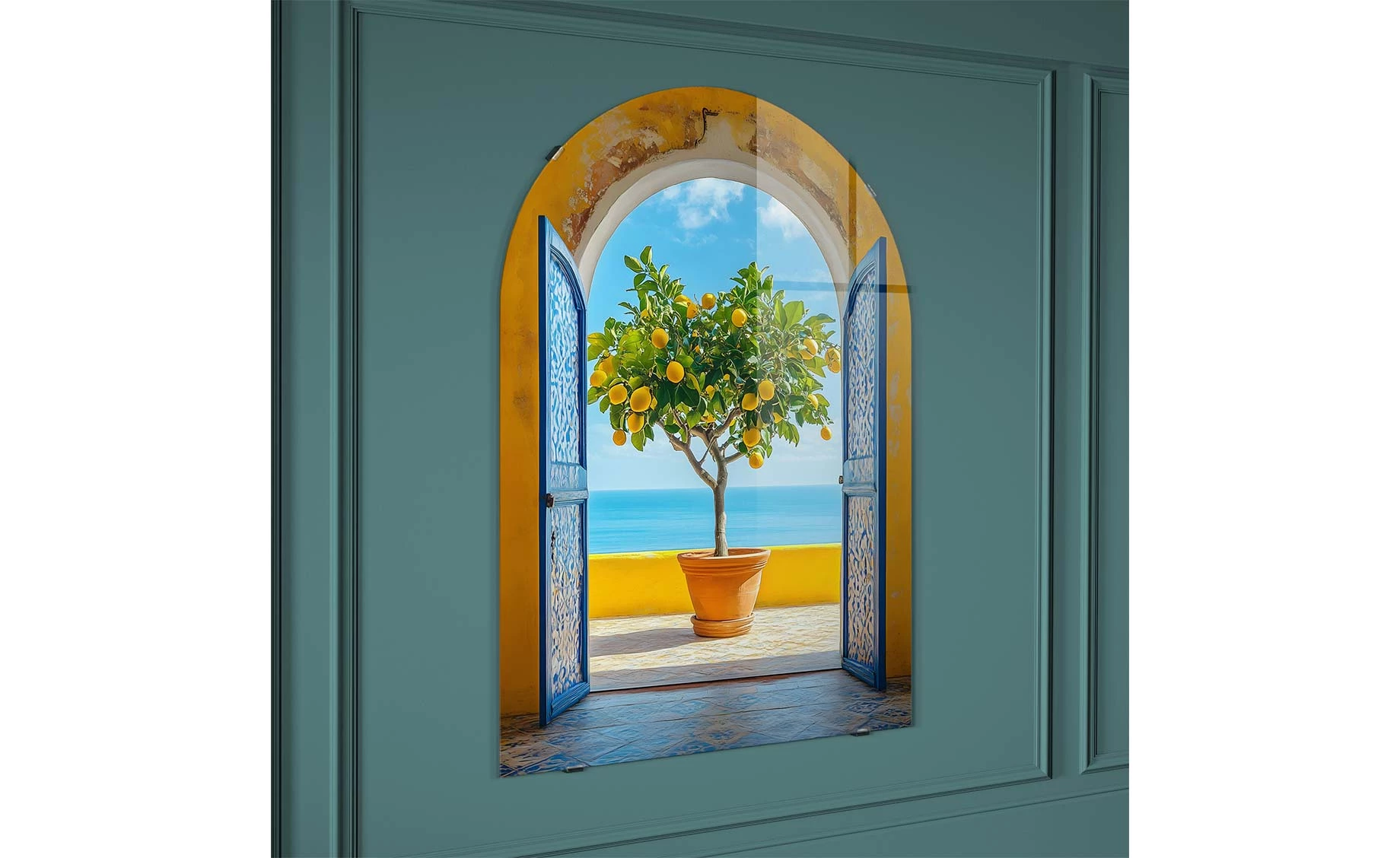 Slika staklo Manarola 70x100cm