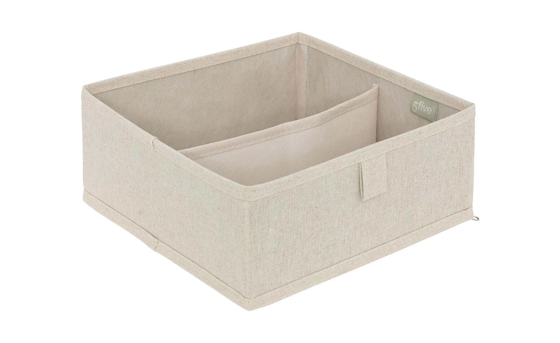 Organizator sa 2 pregrade Vanilla 23,8x24,5x10,2cm bež