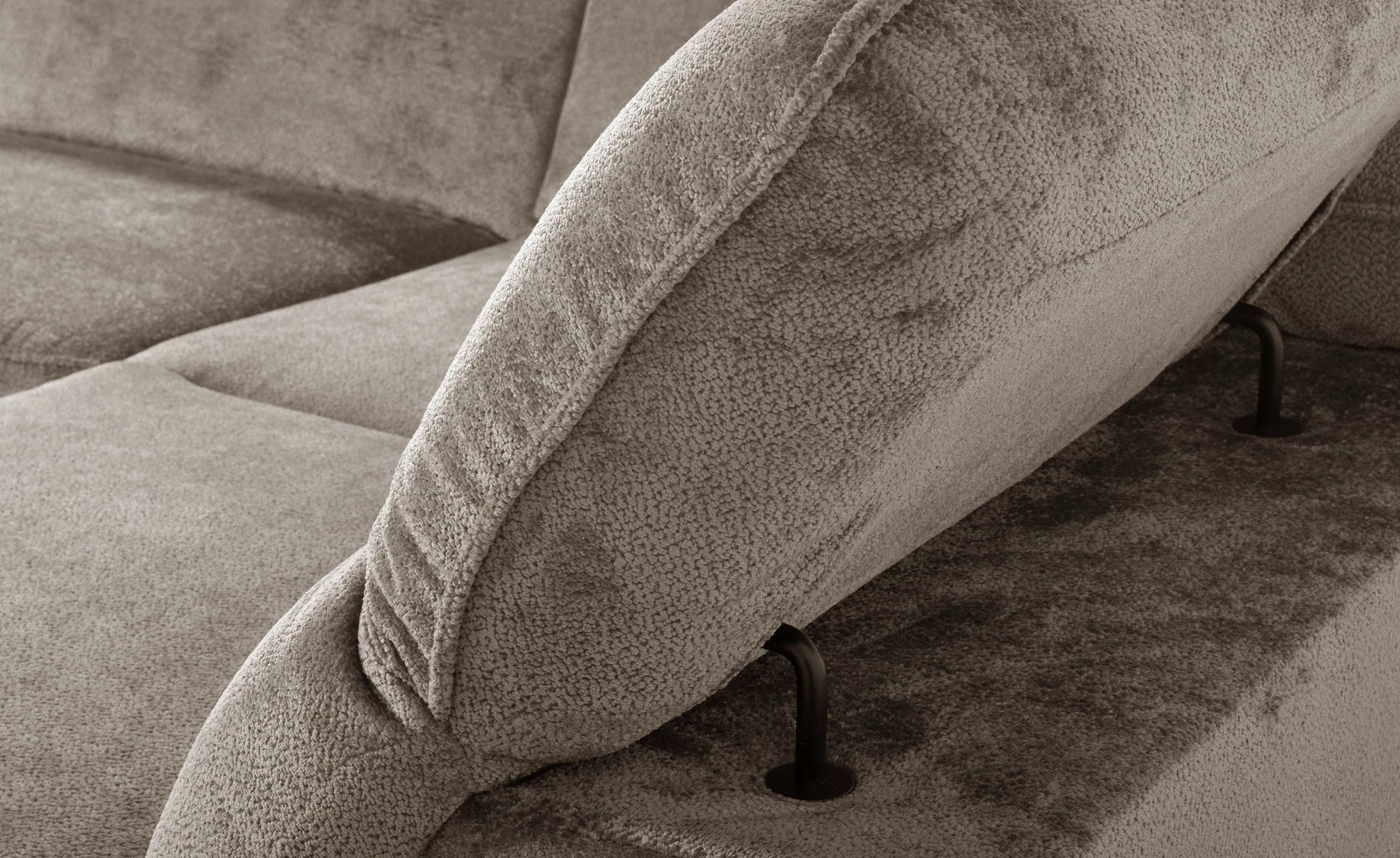 Sintra ugaona garnitura sa ležajem 270x212x75/98 cm bež desna