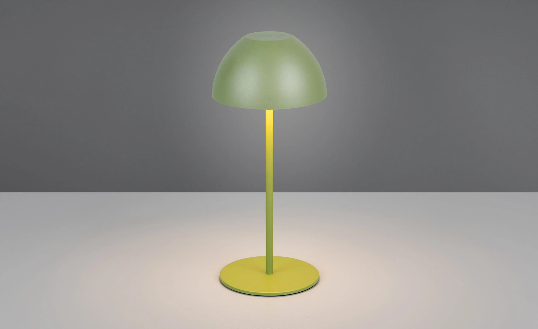 Stona lampa Ortiz LED zelena