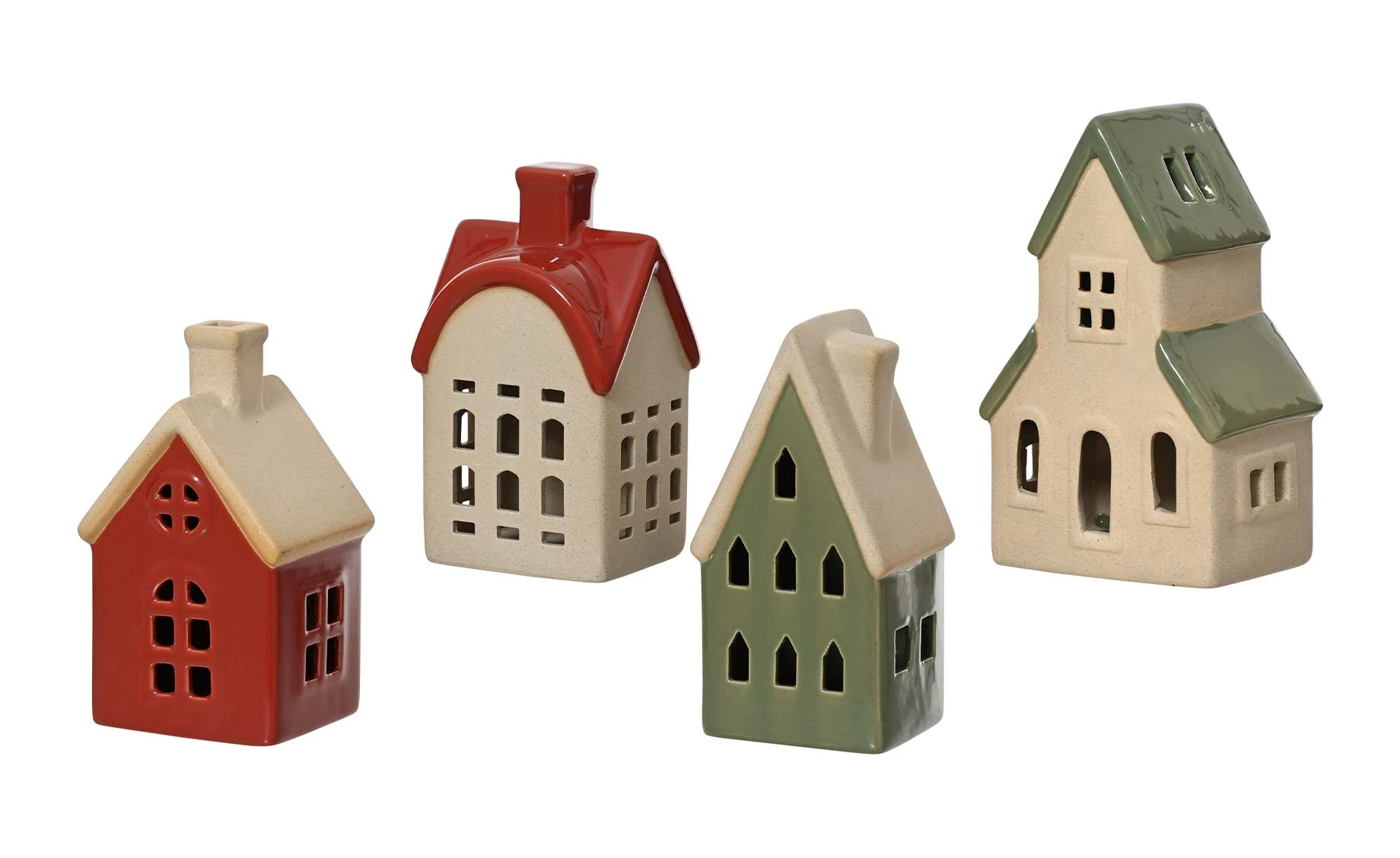 Porcelanska kućica 17.9 cm sort 4