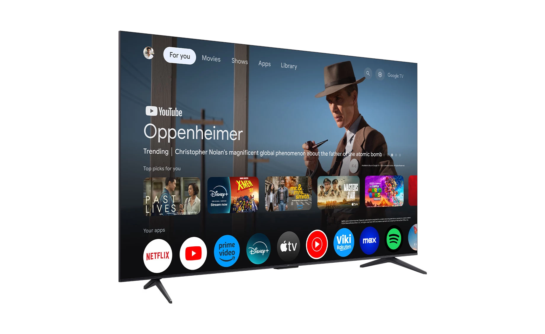 TCL 85C6K (85"/215cm) 4K UHD mini LED Google Smart TV