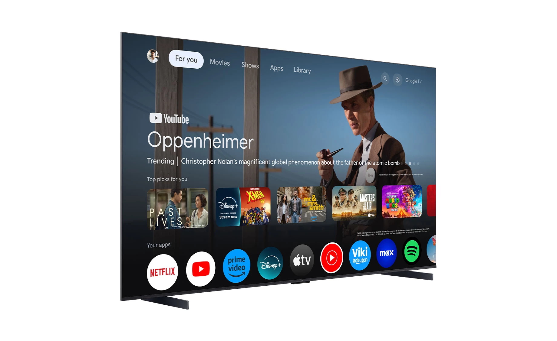 TCL 98C6K 98" (249cm) 4K UHD QD MiniLed Google
