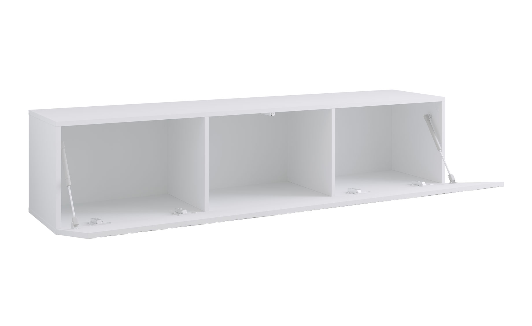 Joy tv komoda 1 vrata 200x38x35 cm mat bela