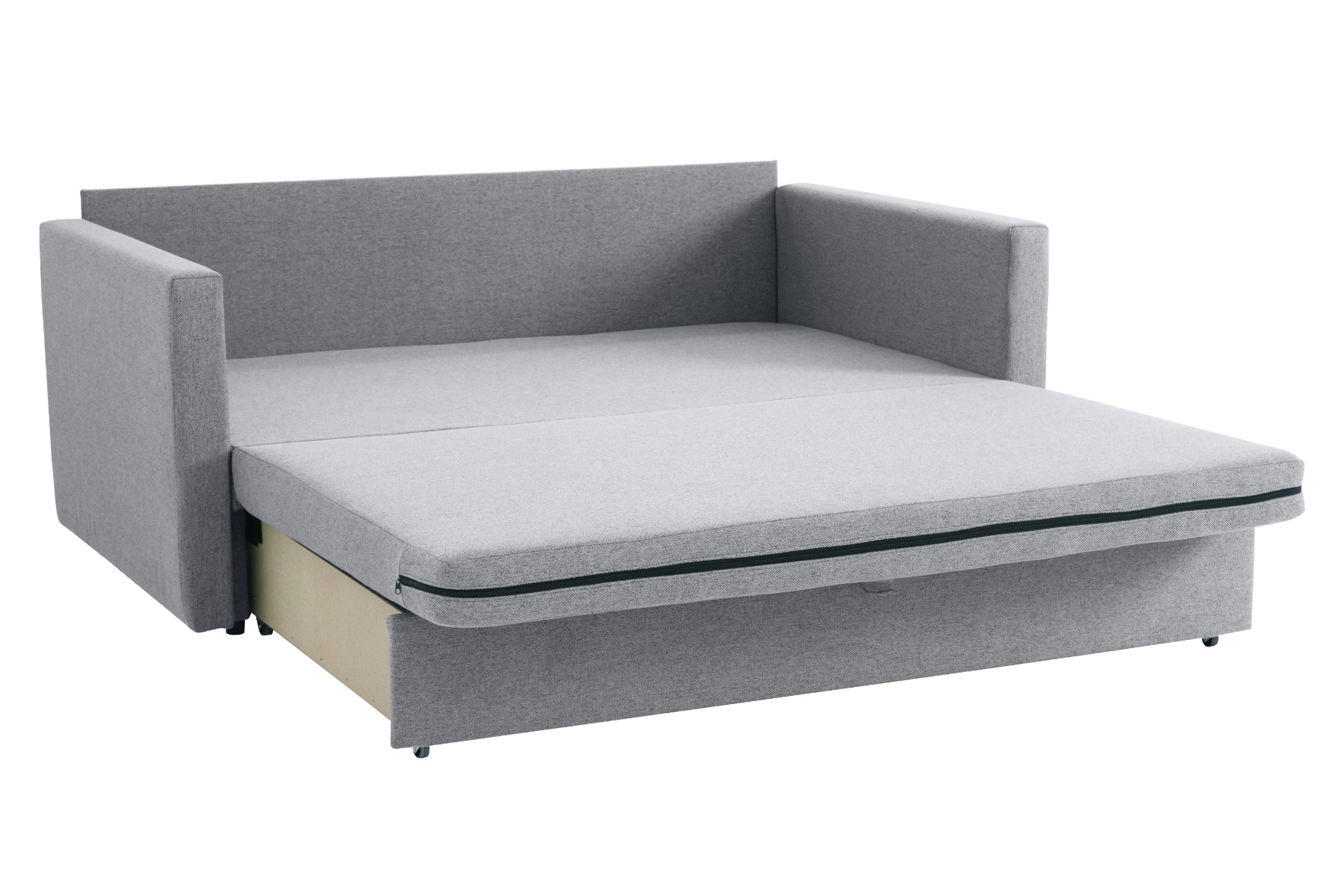 Rainbow plus trosed sa ležajem 180x97x88 cm siva