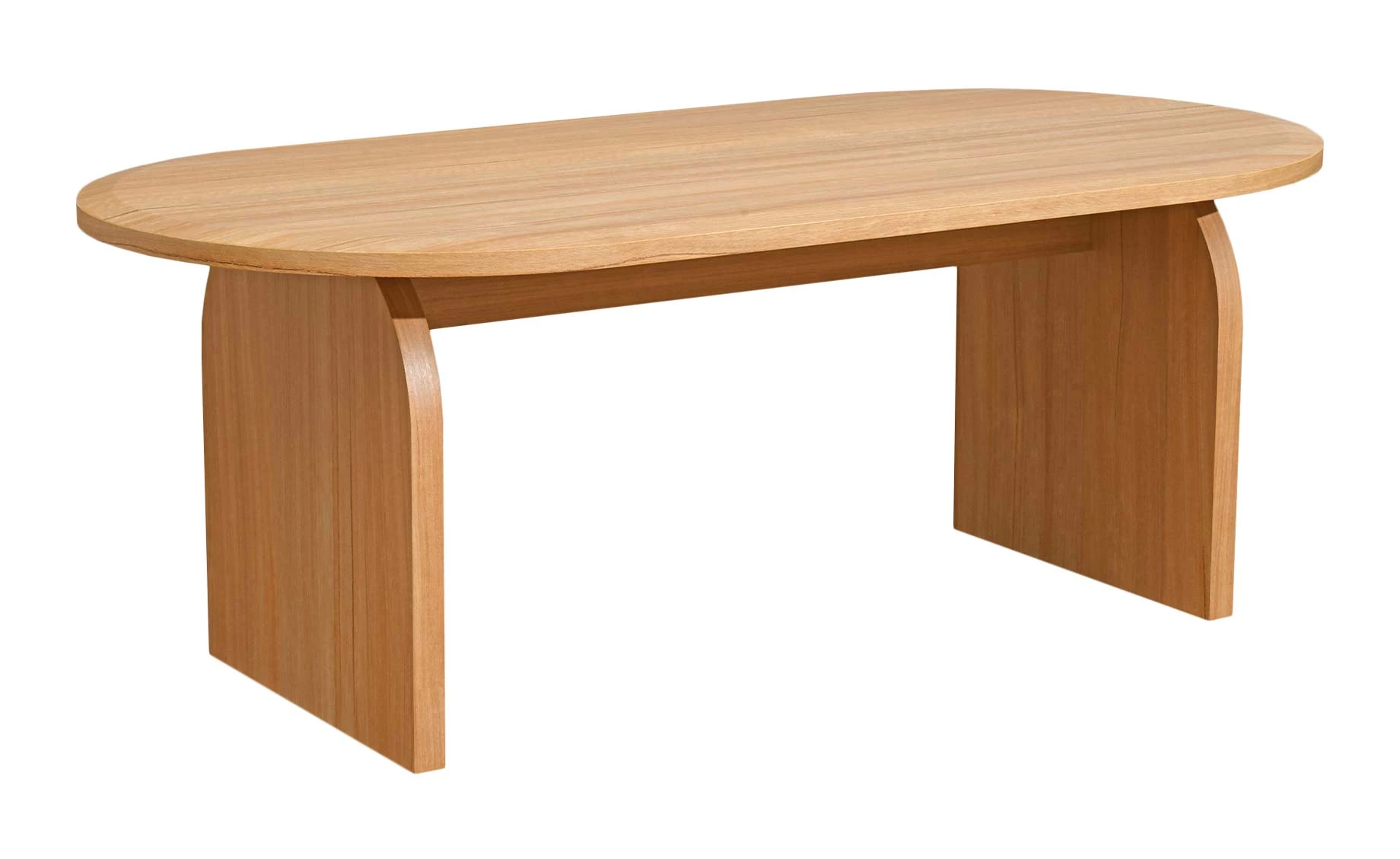 Mandel klub sto 120x60x45 cm natur