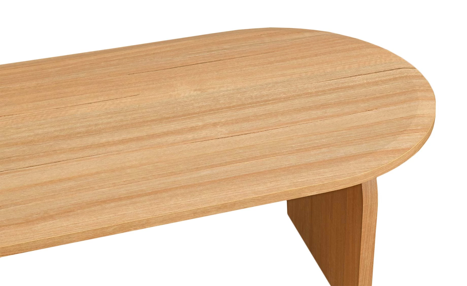 Mandel klub sto 120x60x45 cm natur