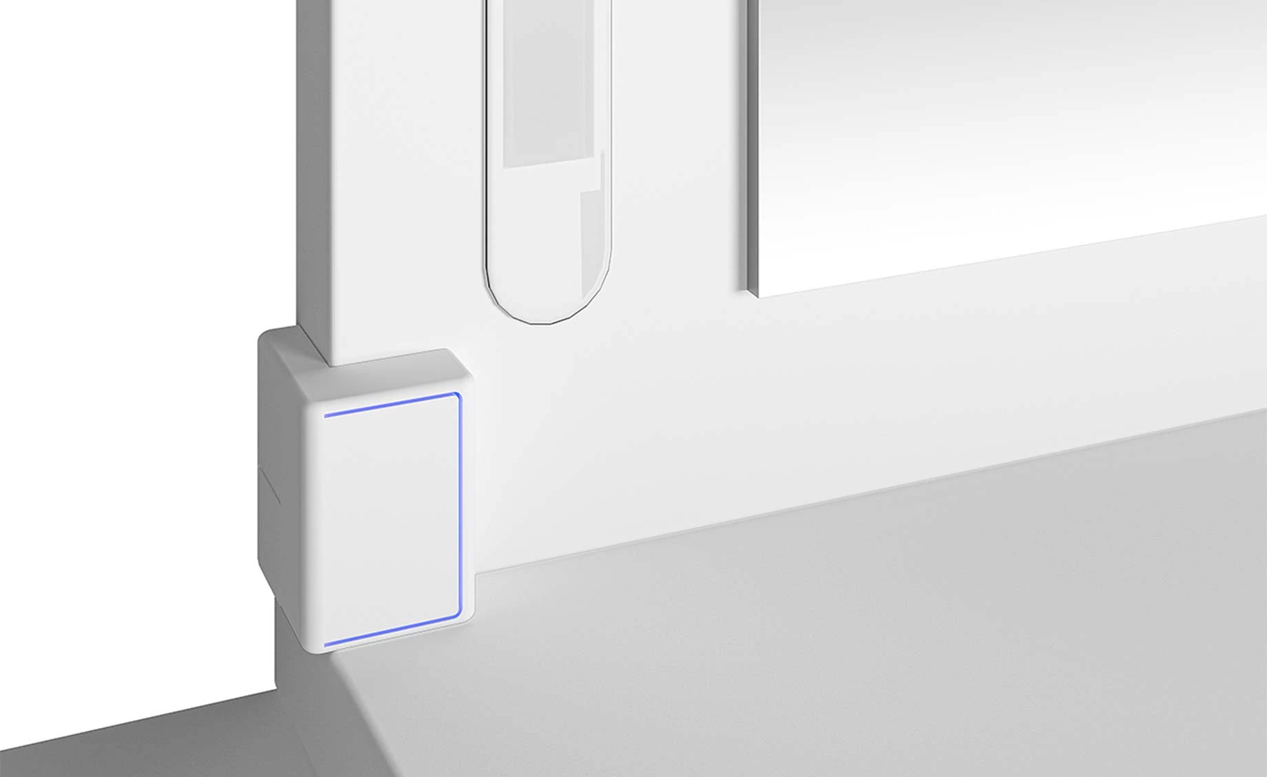 Bijou toaletni sto sa ogledalom 80x40x140 cm bela