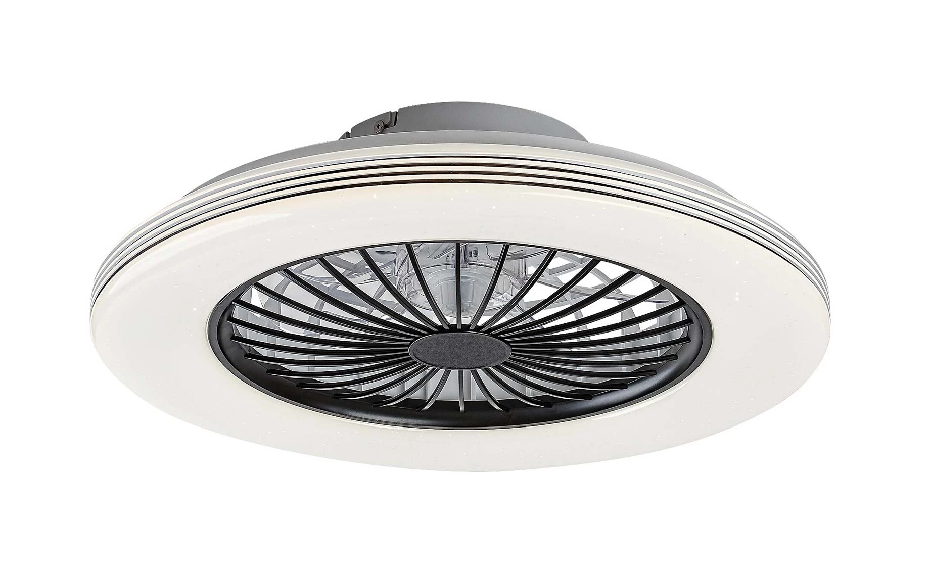 Stropni ventilator Dalfon LED crni