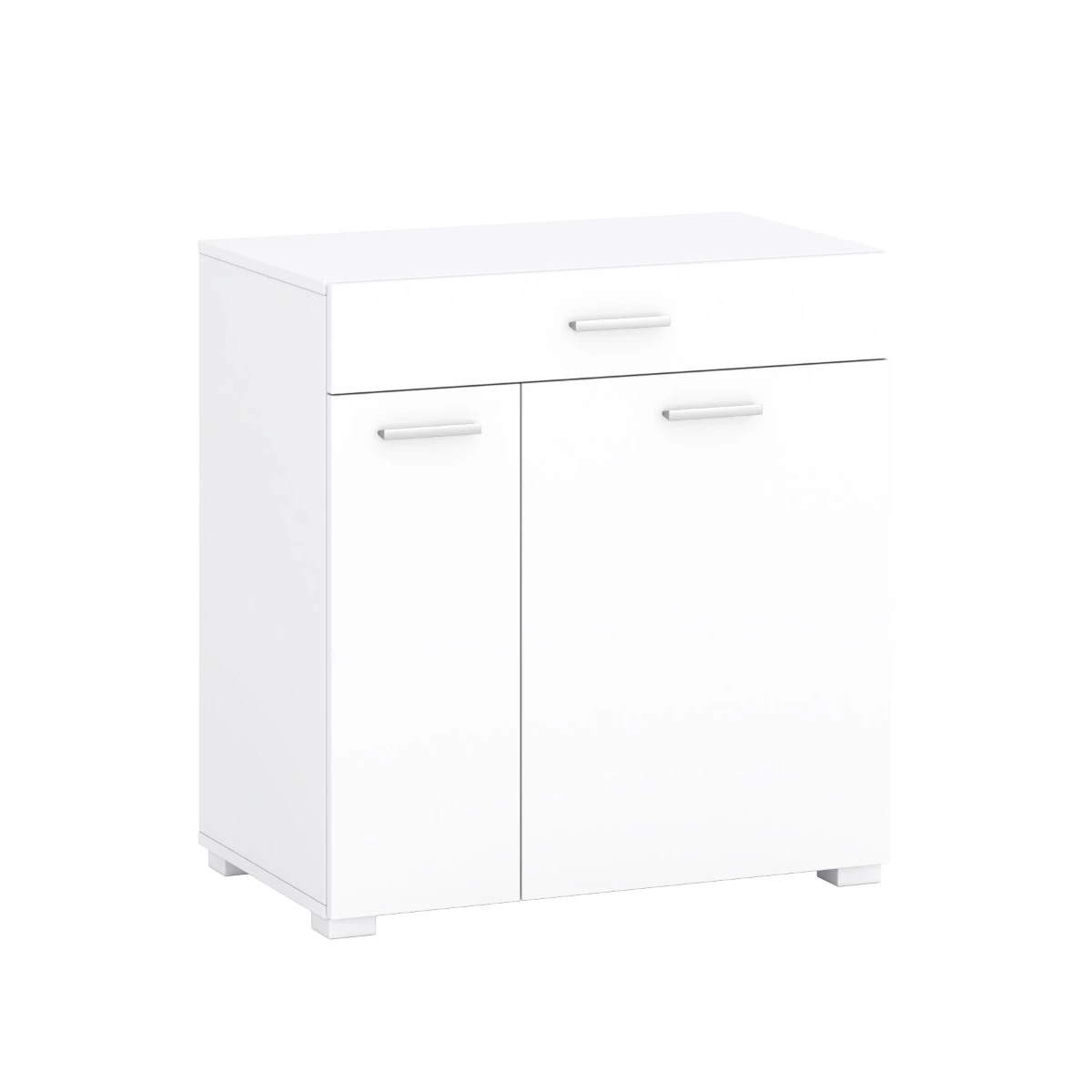 Oskar ormarić za rublje 1 ladica + 2 vrata 75x45x78,5 cm bijeli