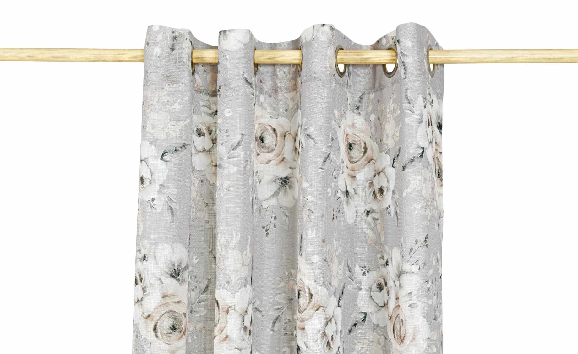 Zavesa Lovely 135x240cm siva