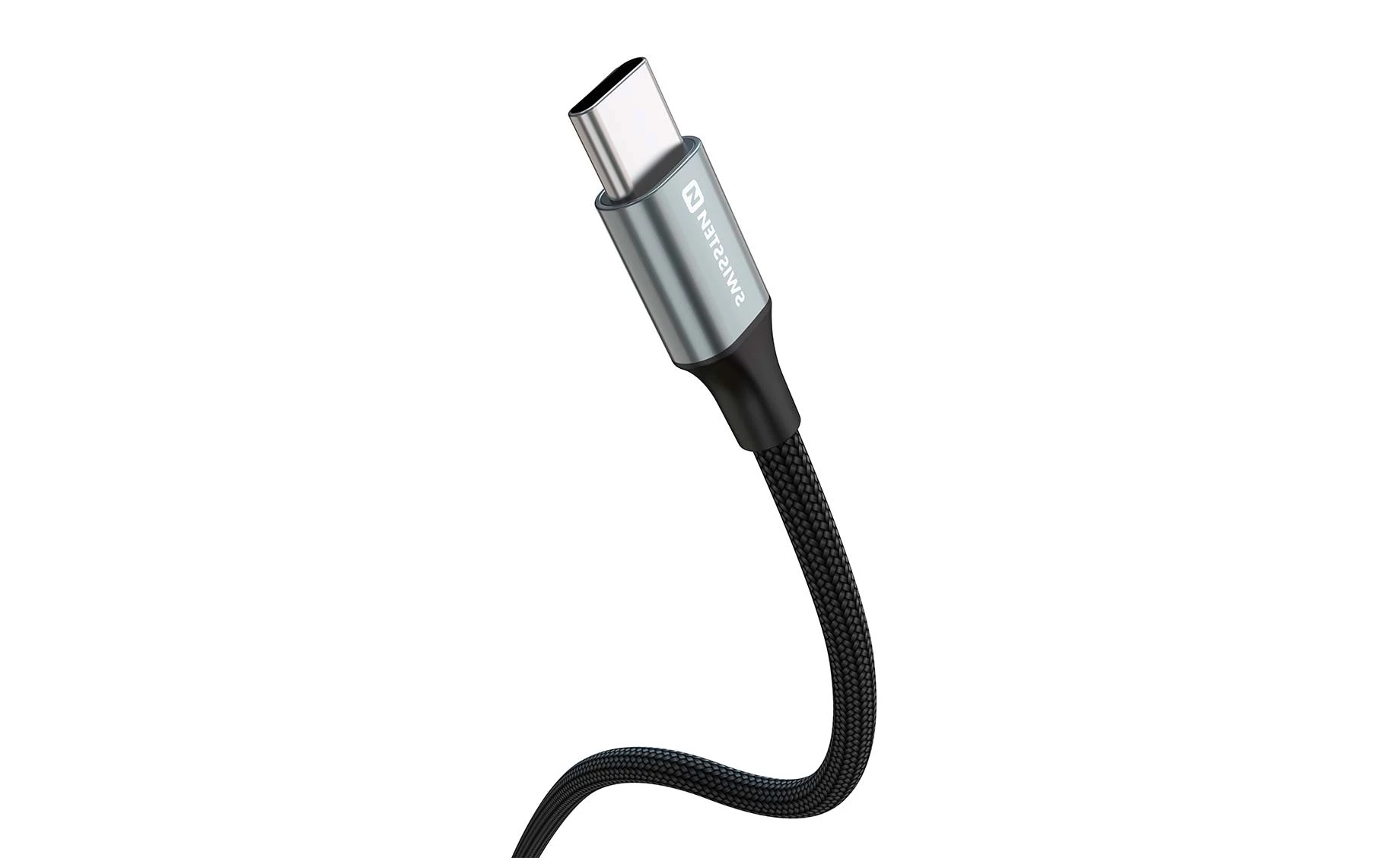 Swissten SWT 71528203 USB-C/USB-C kabel , 1.5m , crno-sivi