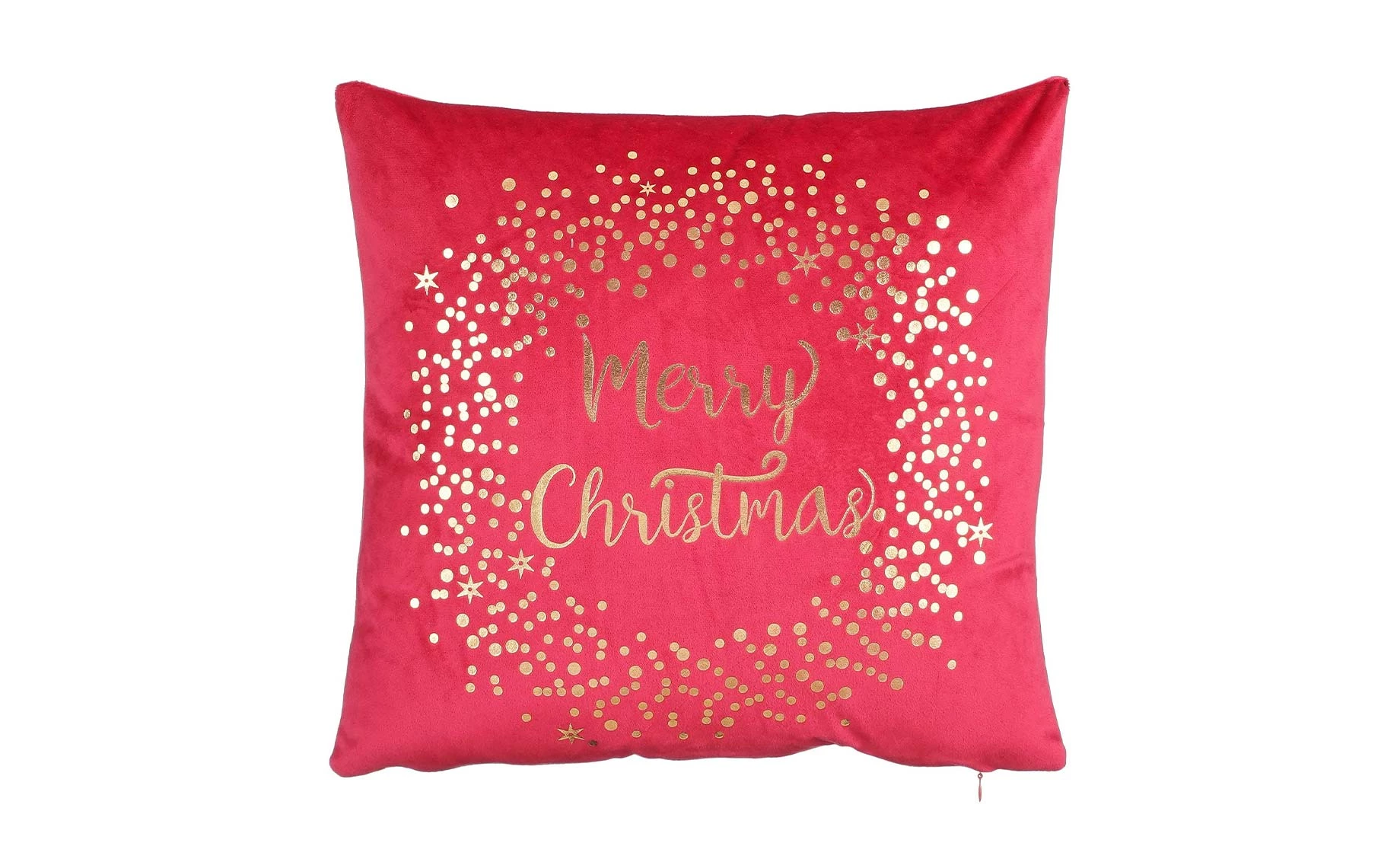 Jastuk Merry Christmas 40x40cm crveni