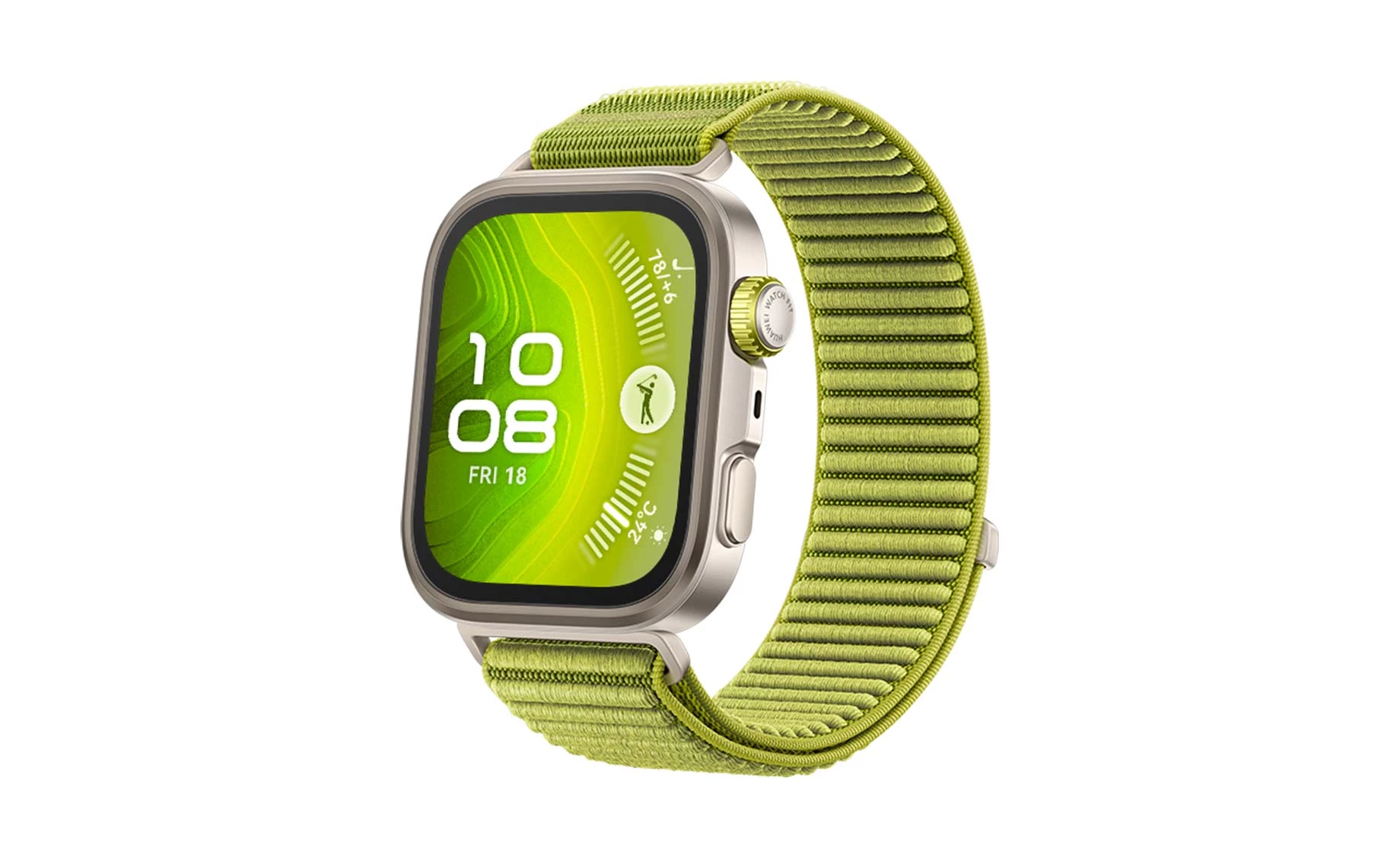 Huawei Watch Fit 4 Pro pametni sat , Green