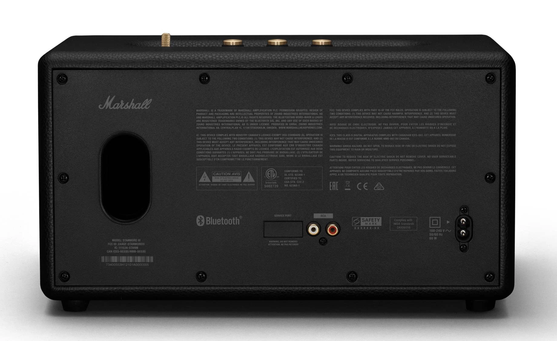Marshall Stanmore III black bluetooth zvučnik