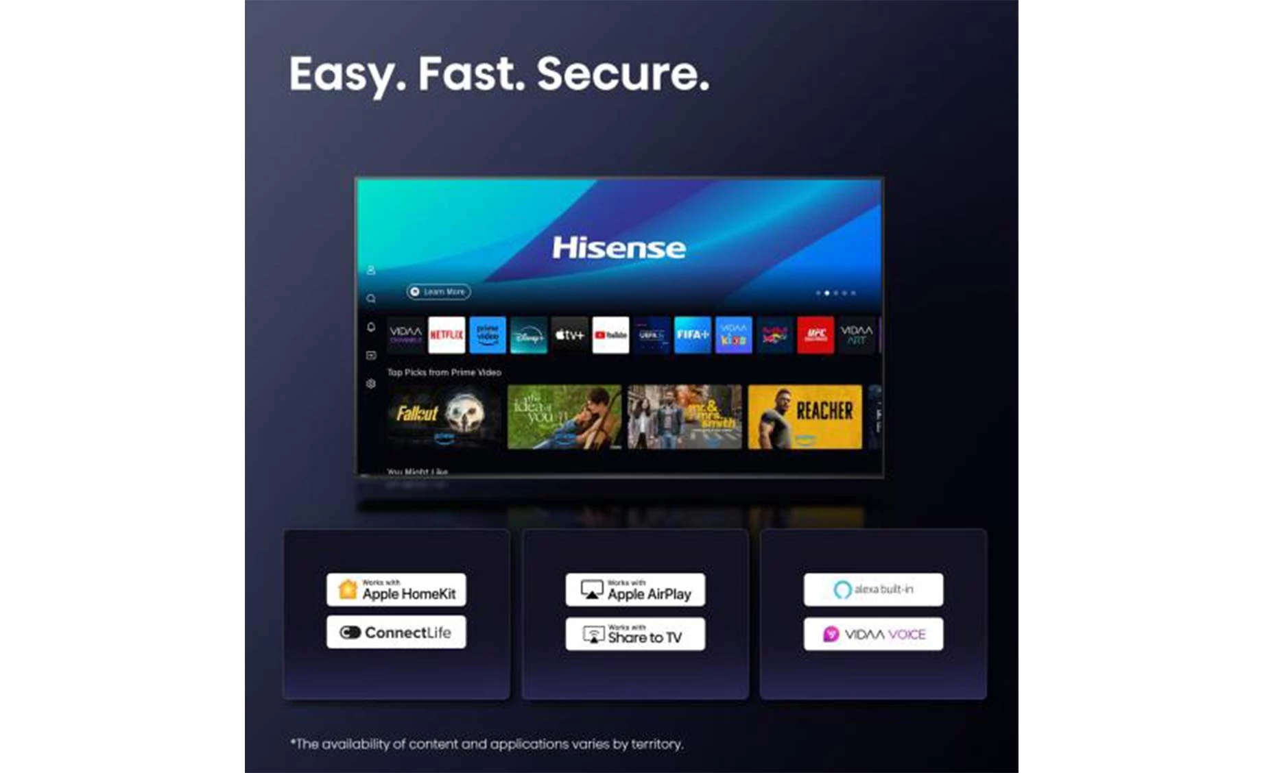 Hisense 98E7Q 98"(248cm) 4K UHD QLED TV